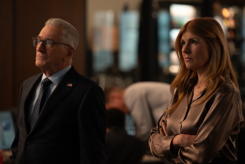 Robert De Niro and Connie Britton in ‘Zero Day’