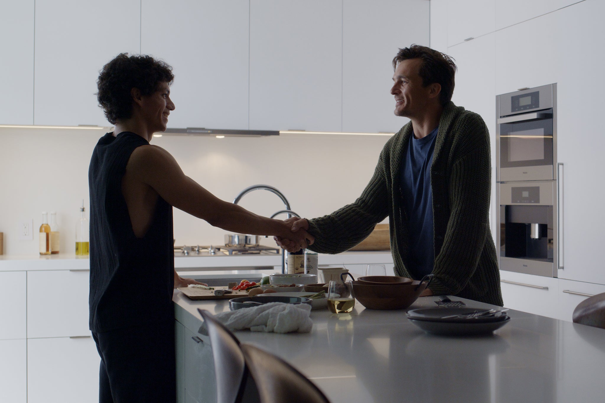 Isaac Hernández and Rupert Friend in Michel Franco’s ‘Dreams’