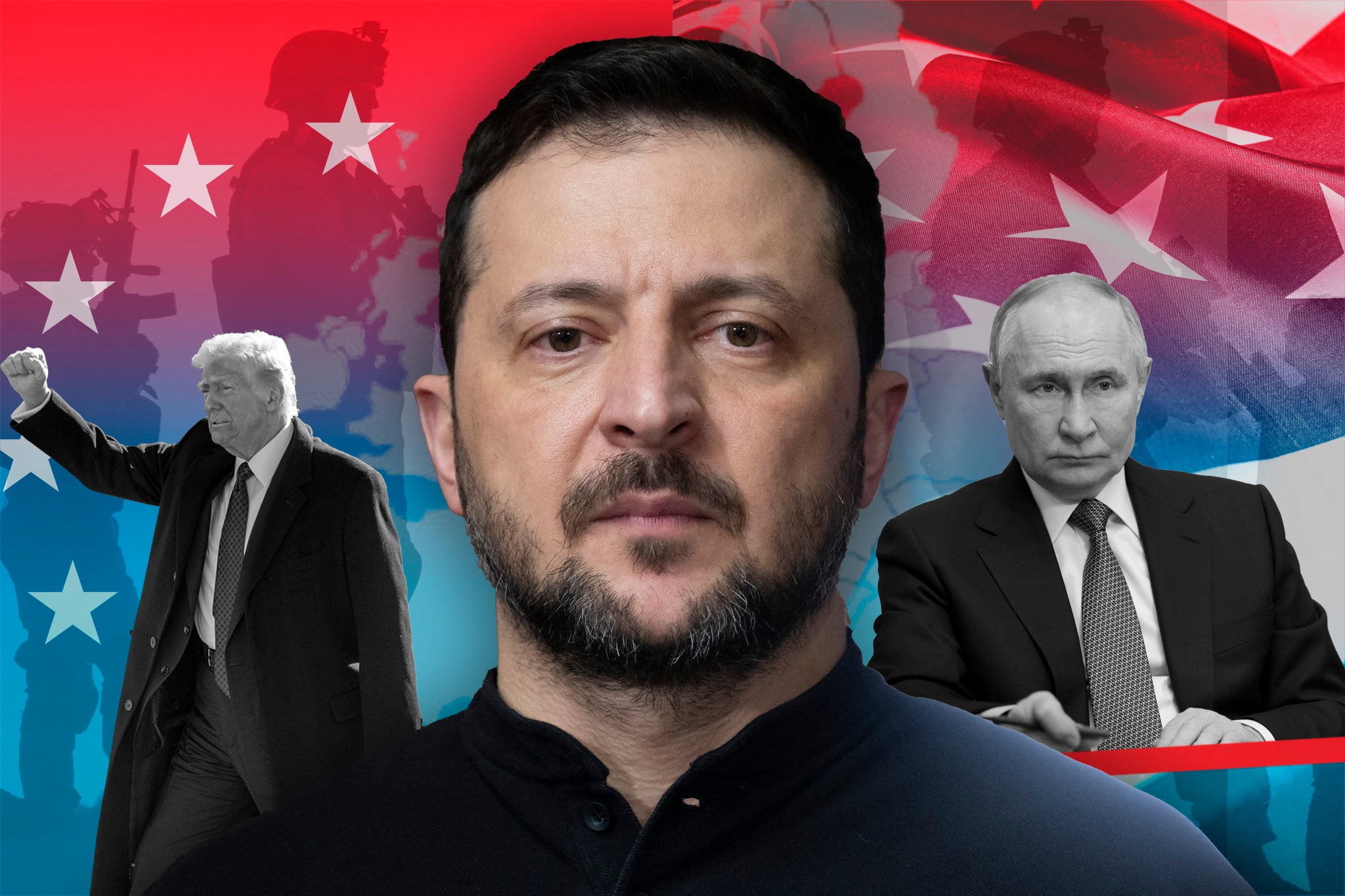 Ukraine’s president Volodymyr Zelensky called for the creation of an ‘army of Europe’