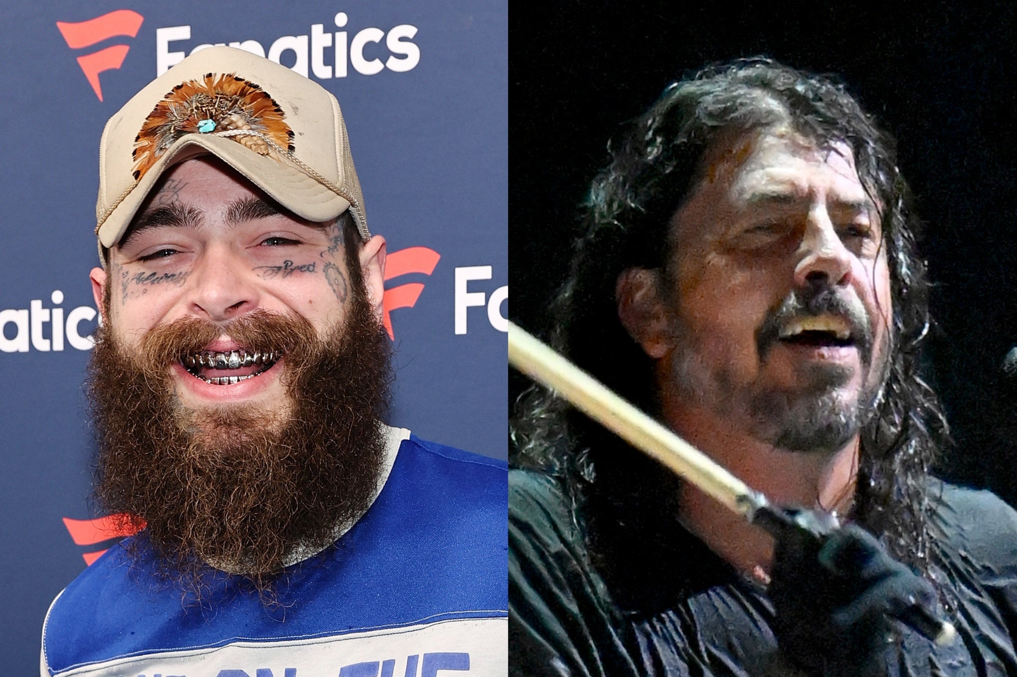 Post Malone and Nirvana drummer Dave Grohl