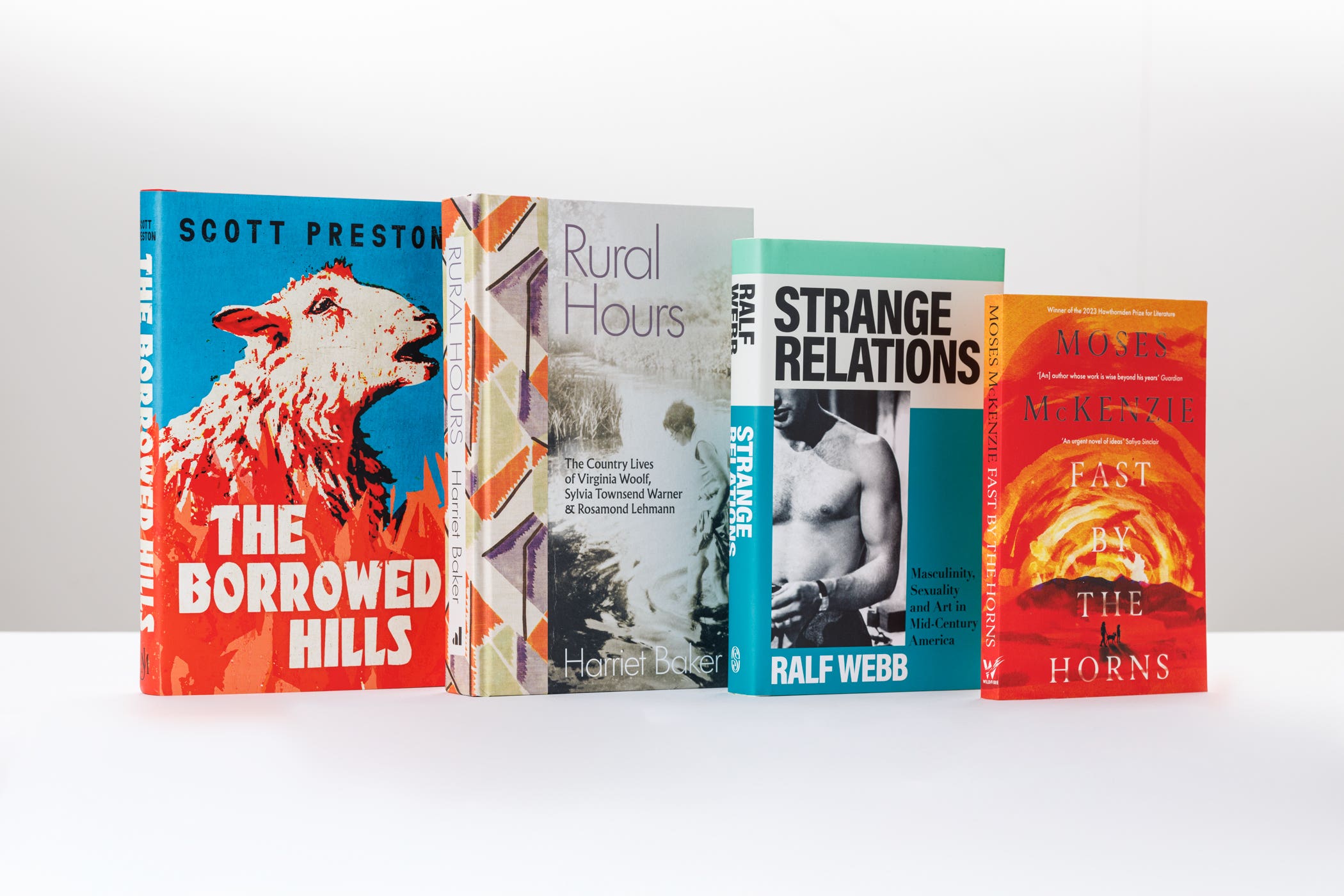 The four shortlisted books (The Sunday Times Charlotte Aitken Young Writer Award/PA)