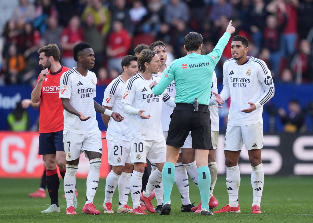Real Madrid have not been shy to critcise officials this season