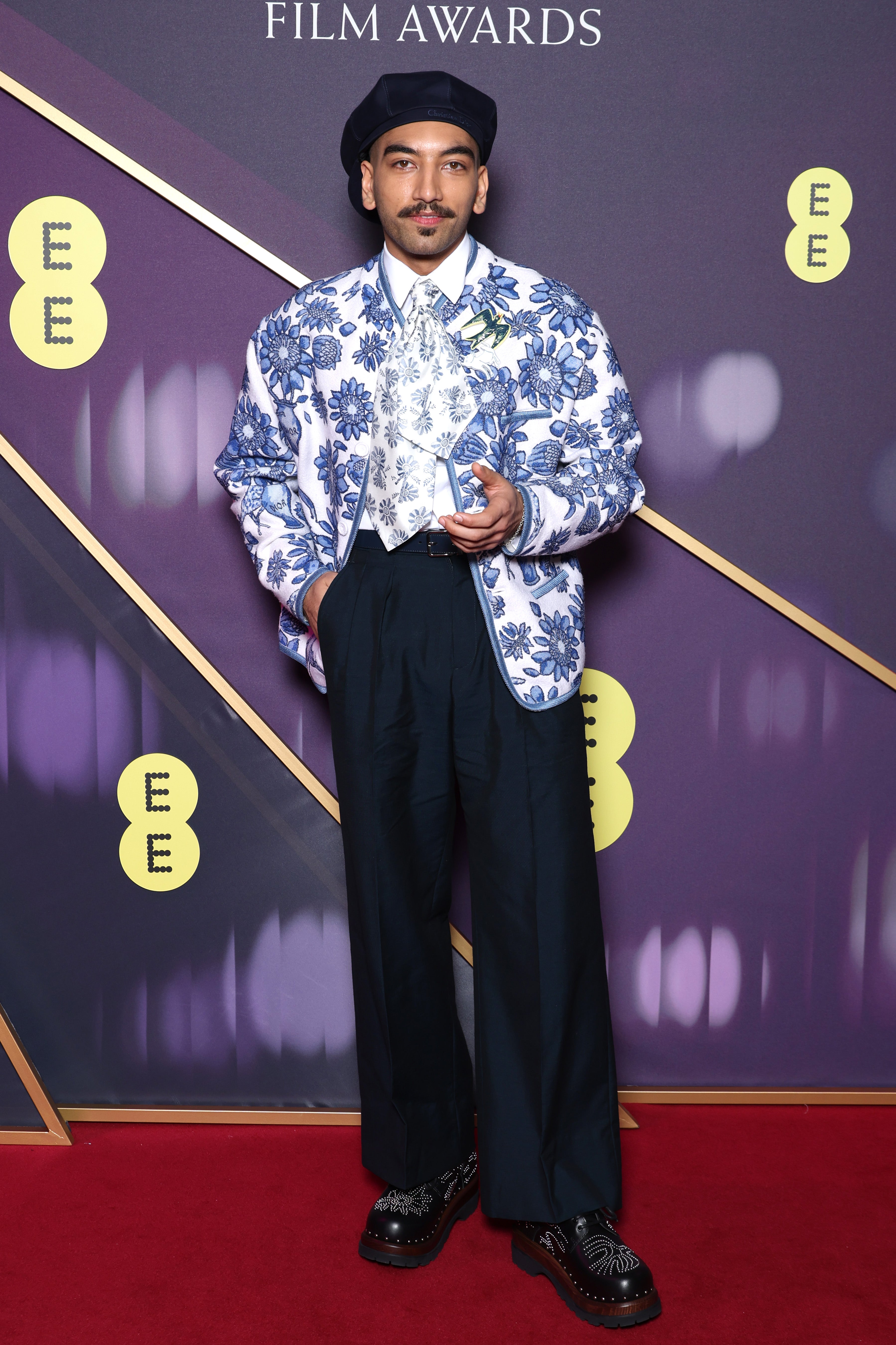 Nabhaan Rizwan at the 2025 Baftas