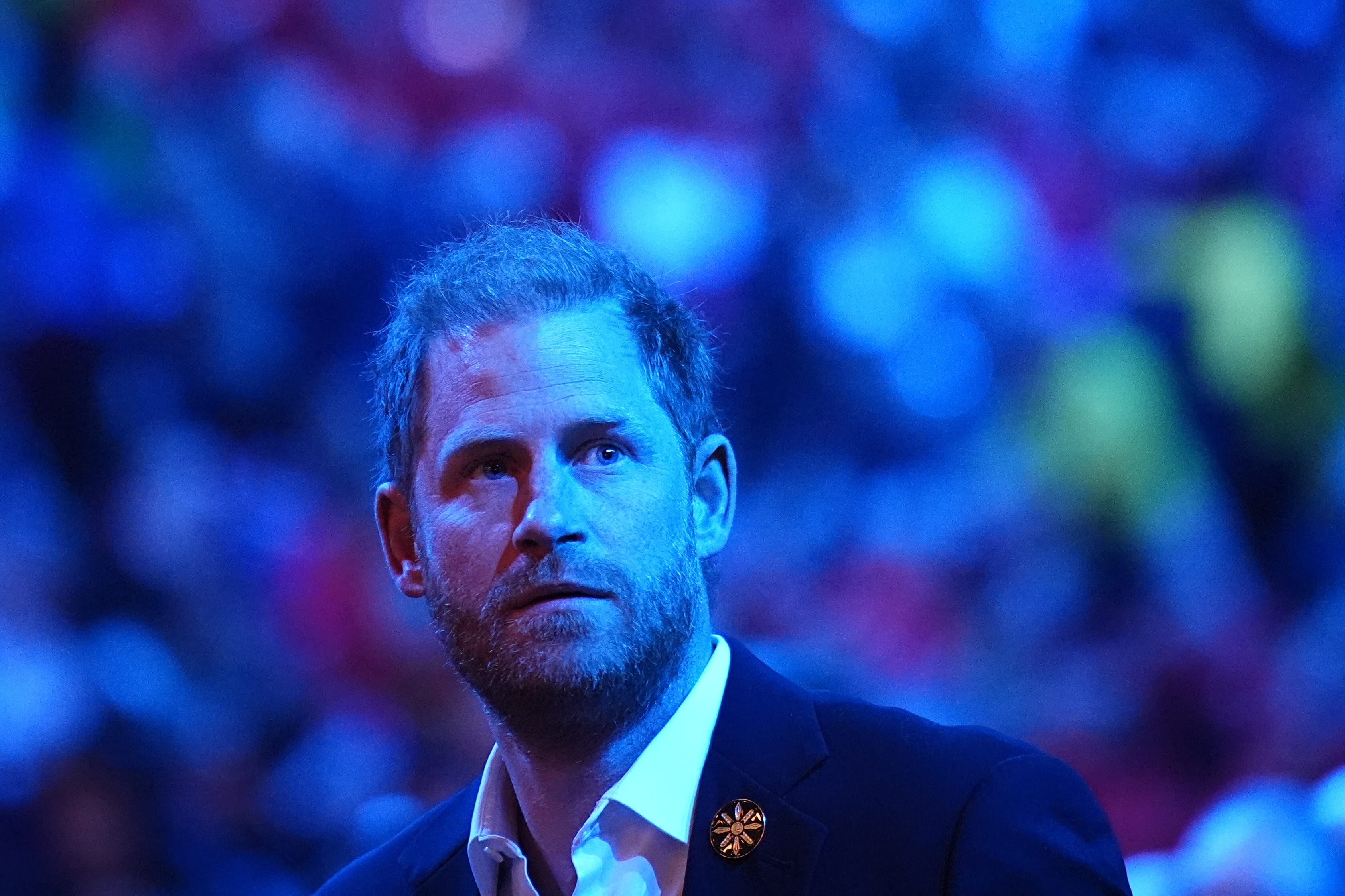 The Duke of Sussex attending the Closing Ceremony of the 2025 Invictus Games, at the Rogers Arena (PA/Aaron Chown)