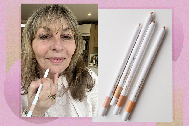 <p>I scribbled the gel pencil over areas I wanted to cover, then blended with a brush</p>