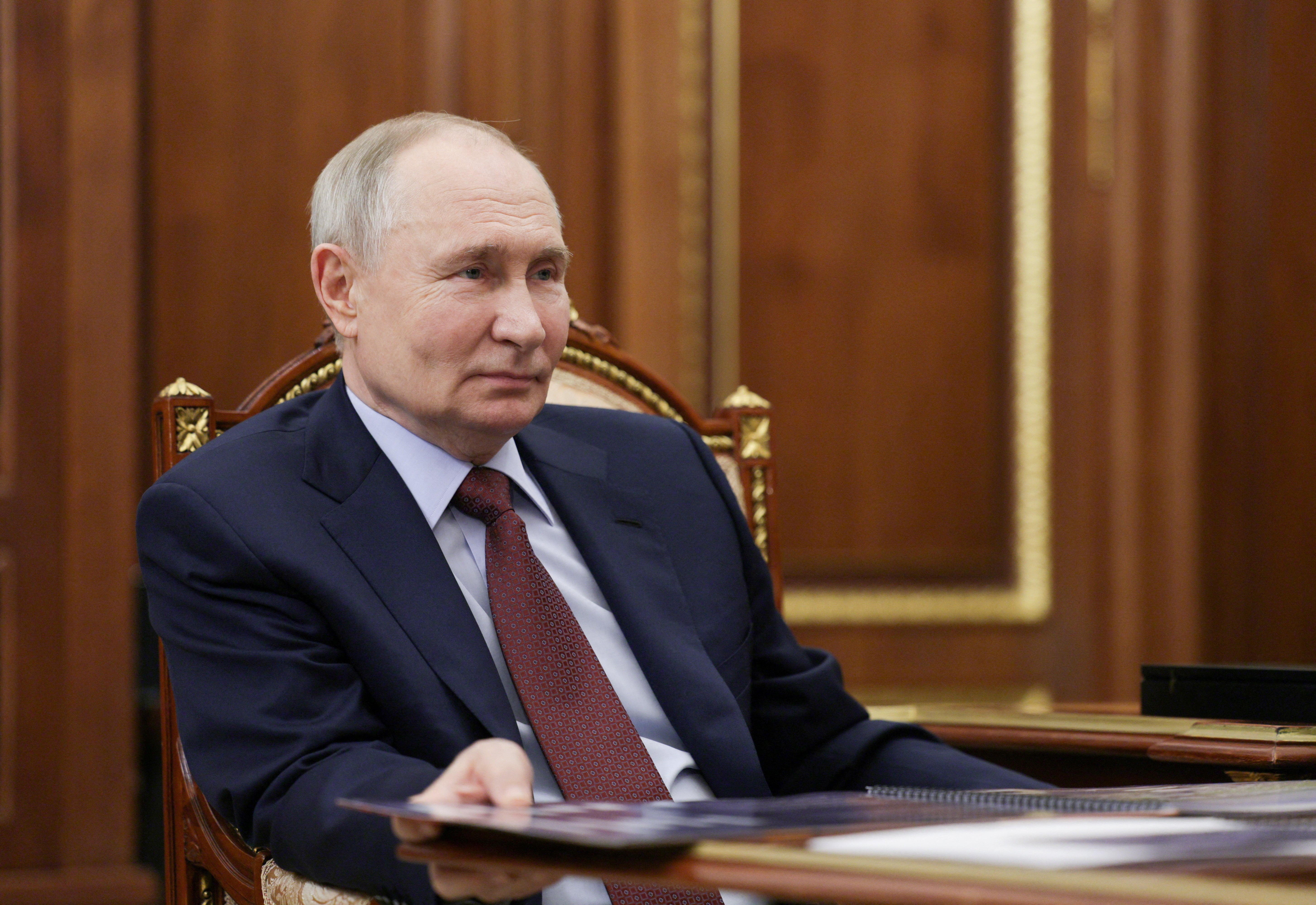 Vladimir Putin is sending top Russian officials to meet with the US