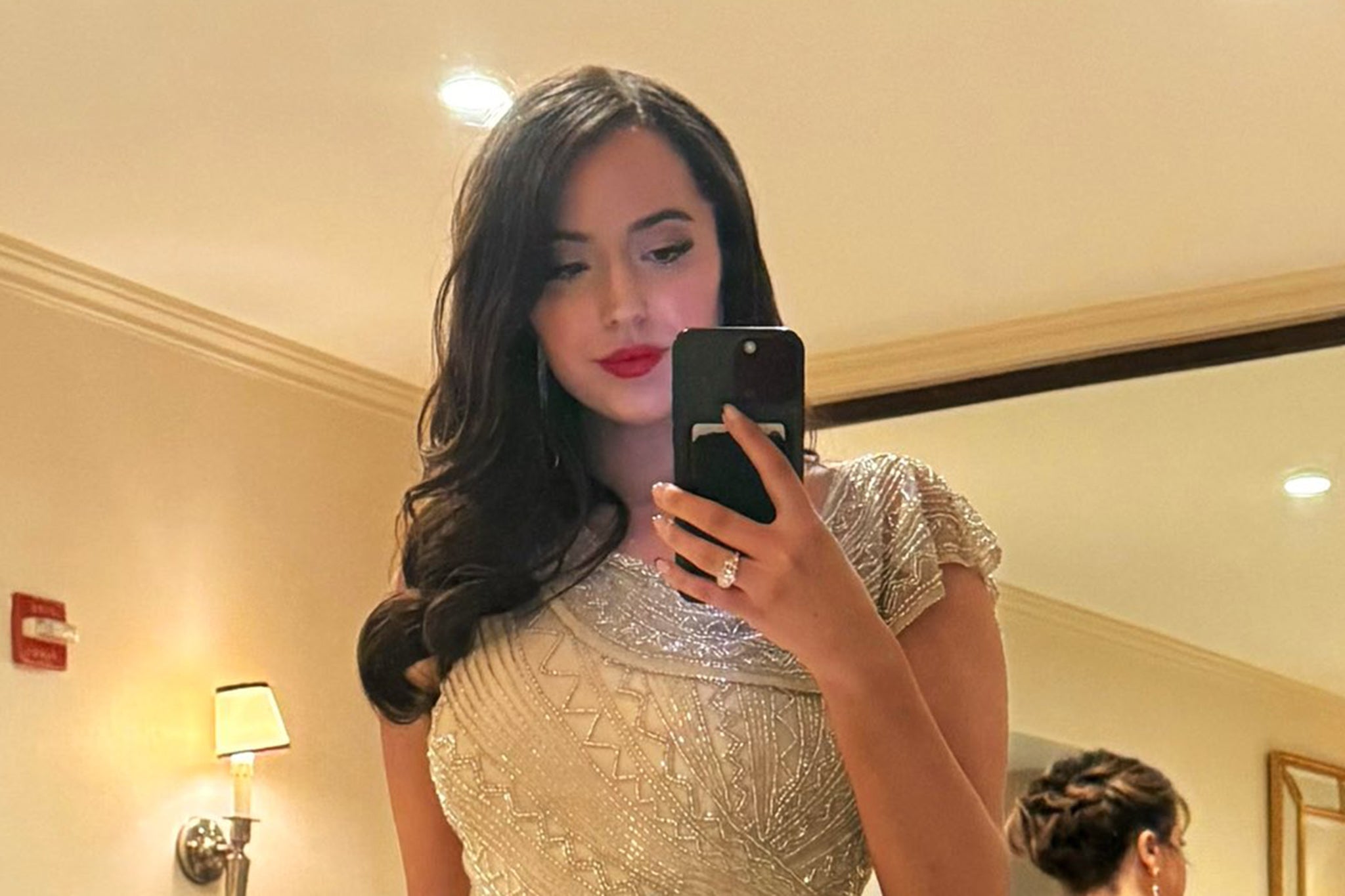 St. Clair, 26, broadcast that Elon Musk was the alleged father of her child on Friday