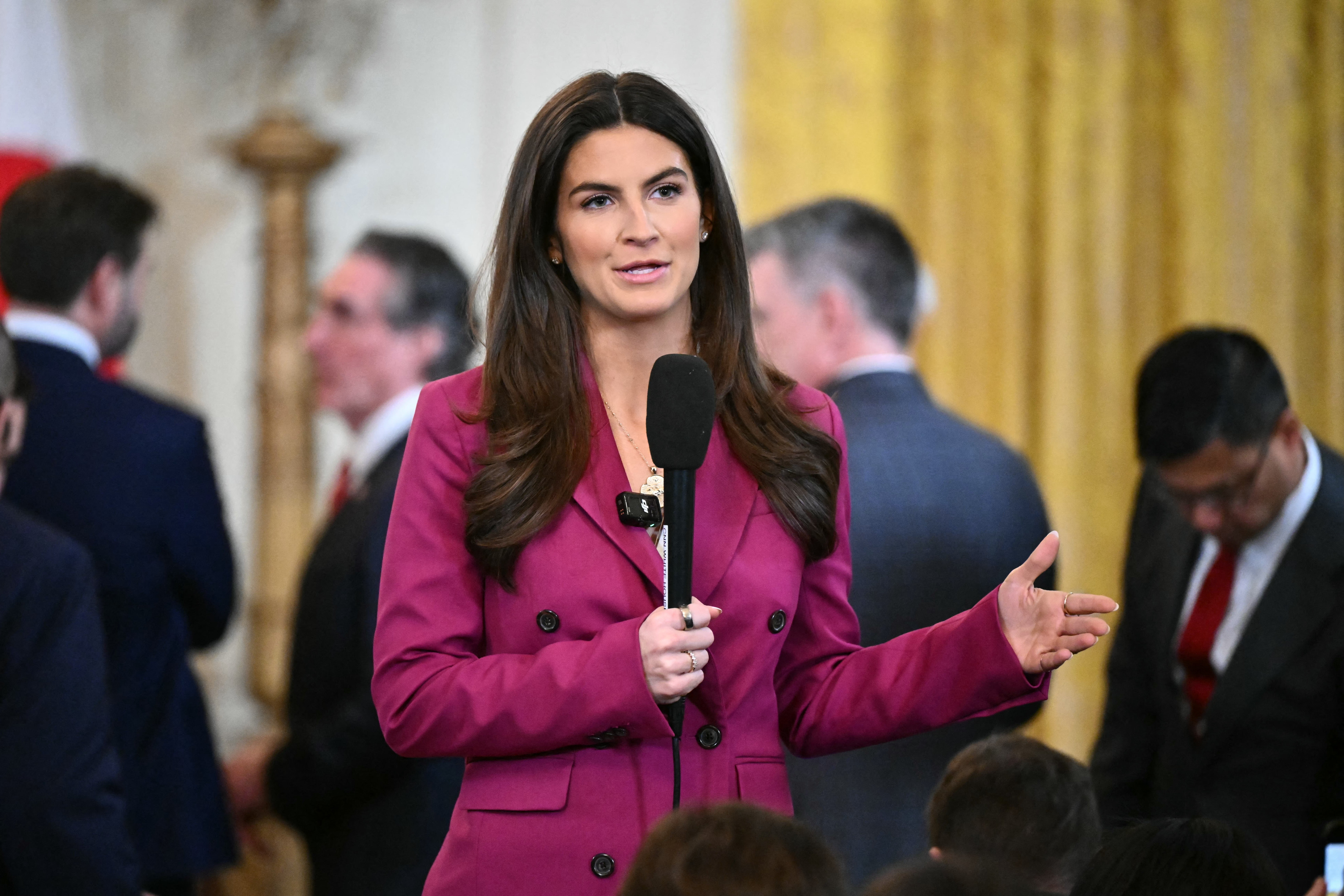 CNN’s Kaitlan Collins fired back after conservatives falsely accused her of ‘promoting’ a fundraiser for murder suspect Luigi Mangione