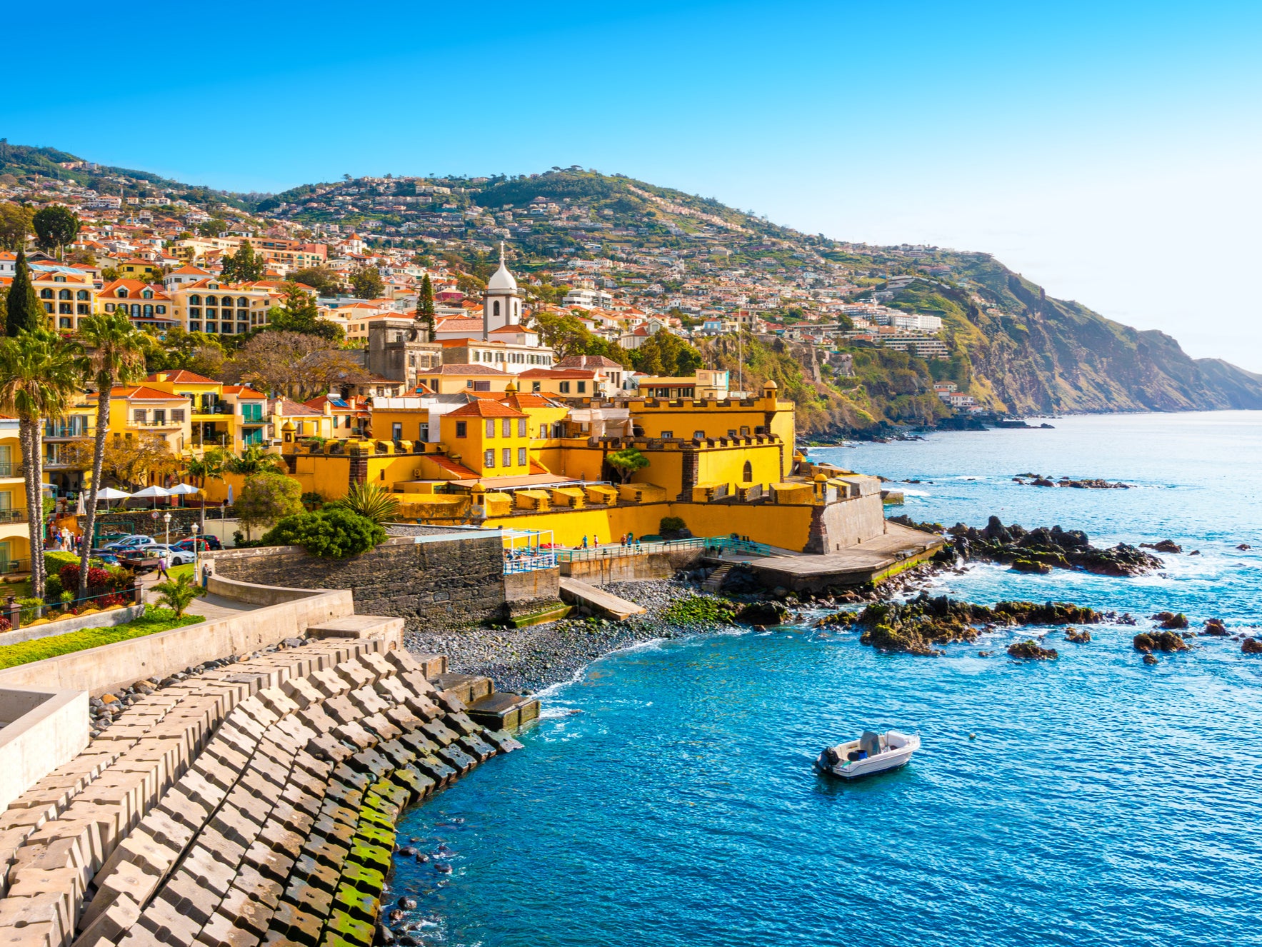 Madeira’s spectacular airport has a runway on stilts high above the Atlantic