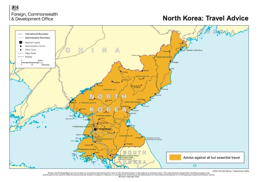 Danger zone? Foreign Medium Card of North Korea