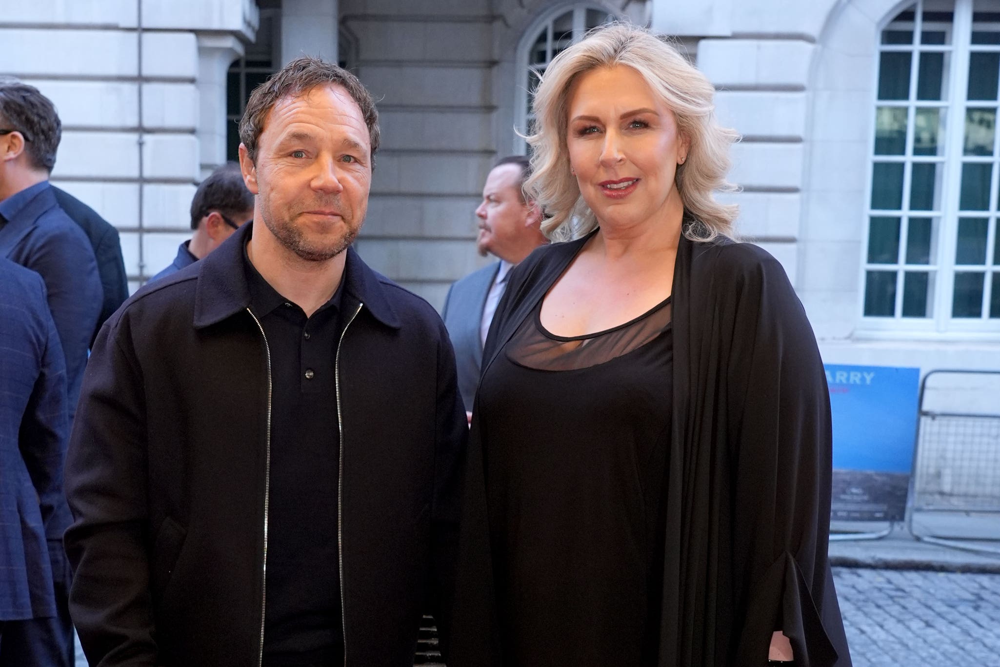 Actor Stephen Graham and his wife, actress Hannah Walters, are backing a new initiative aimed at helping ex-offenders learn a skilled trade and get work in the transport sector (Ian West/PA)