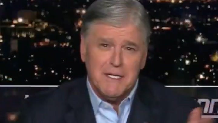 Sean Hannity, Fox’s star anchor, whom Pirro accused of being an ‘egomaniac’ in a text message sent in October 2020