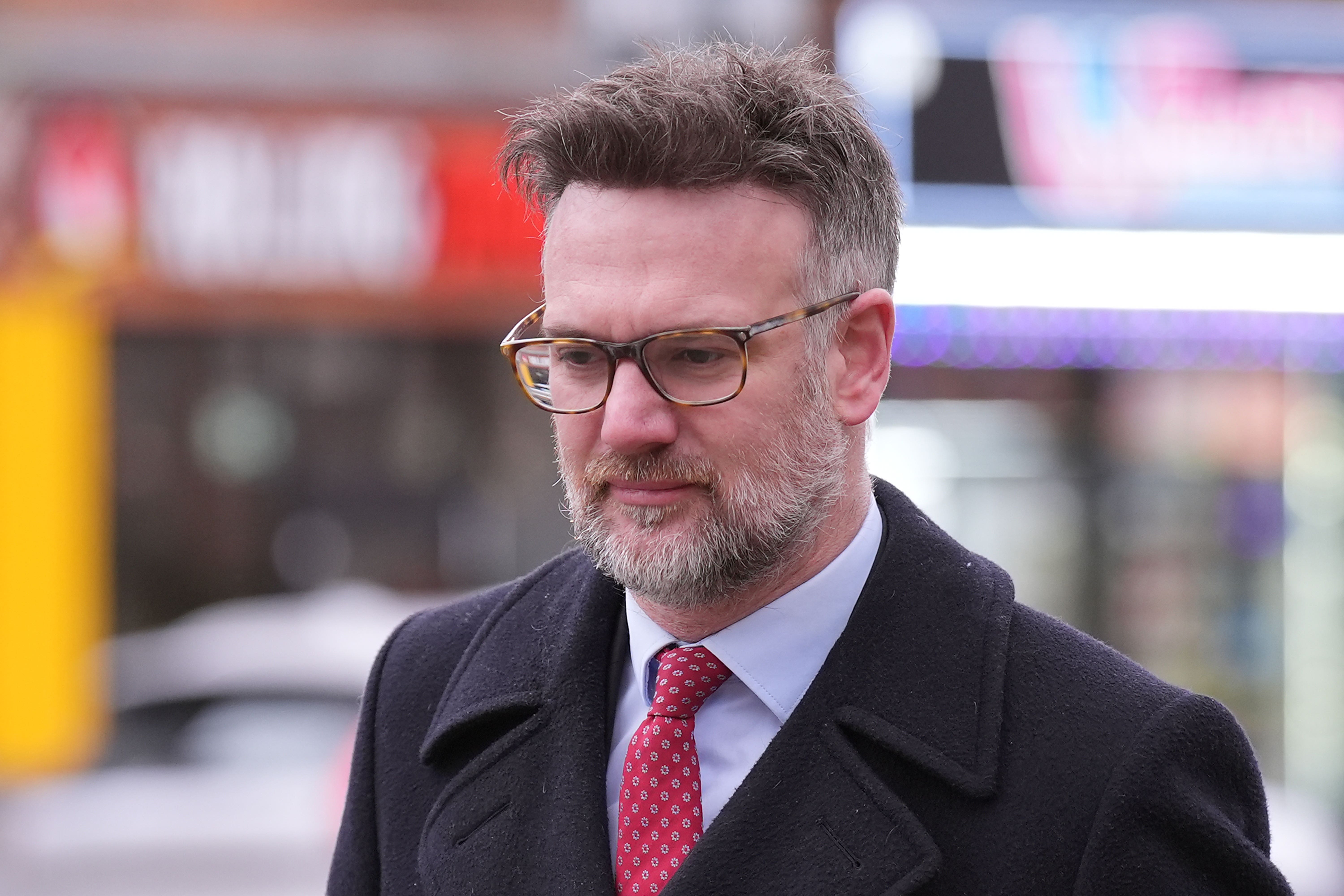 Charles Hanson is on trial at Derby Crown Court (Joe Giddens/PA)