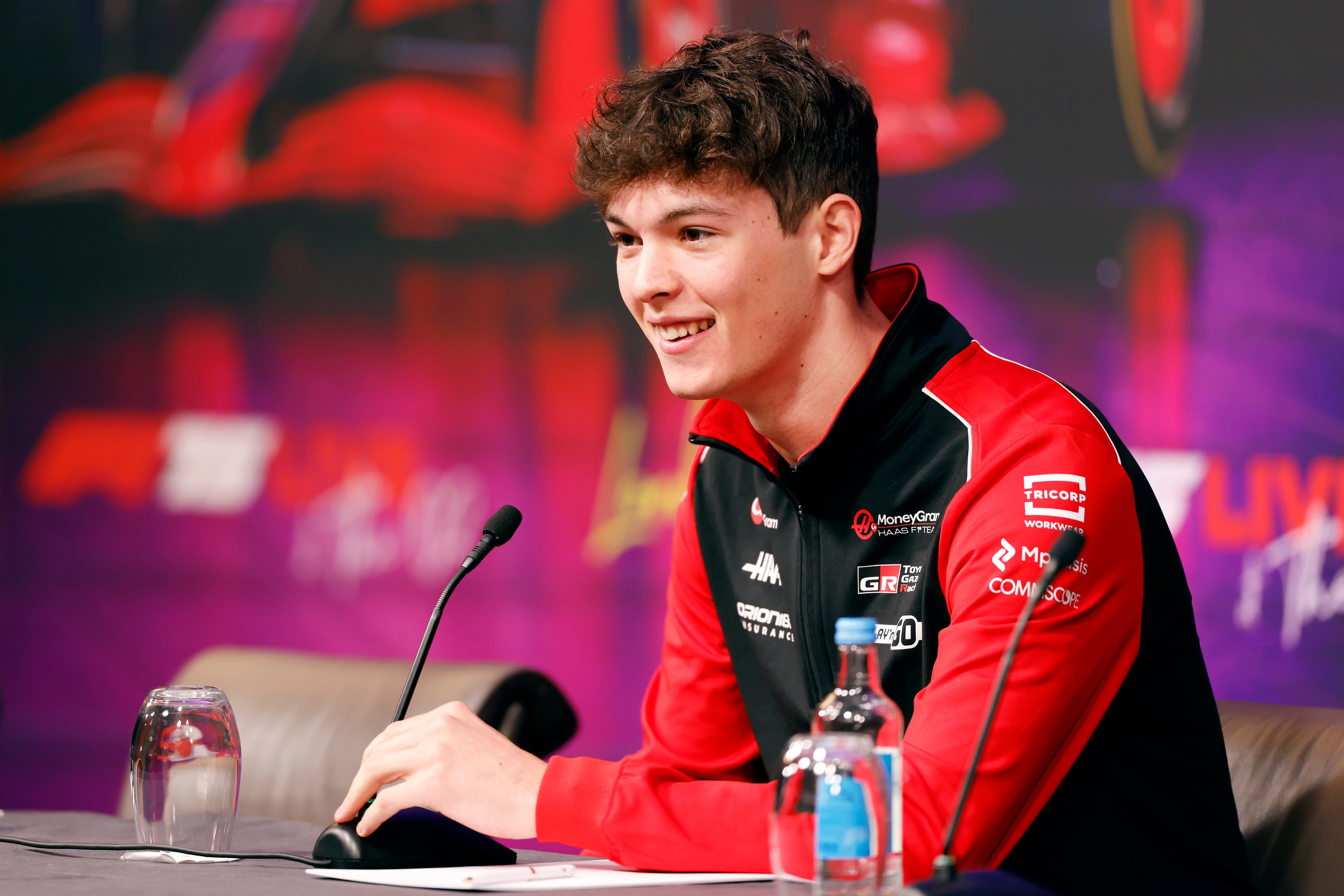 Ollie Bearman will race for Haas in F1