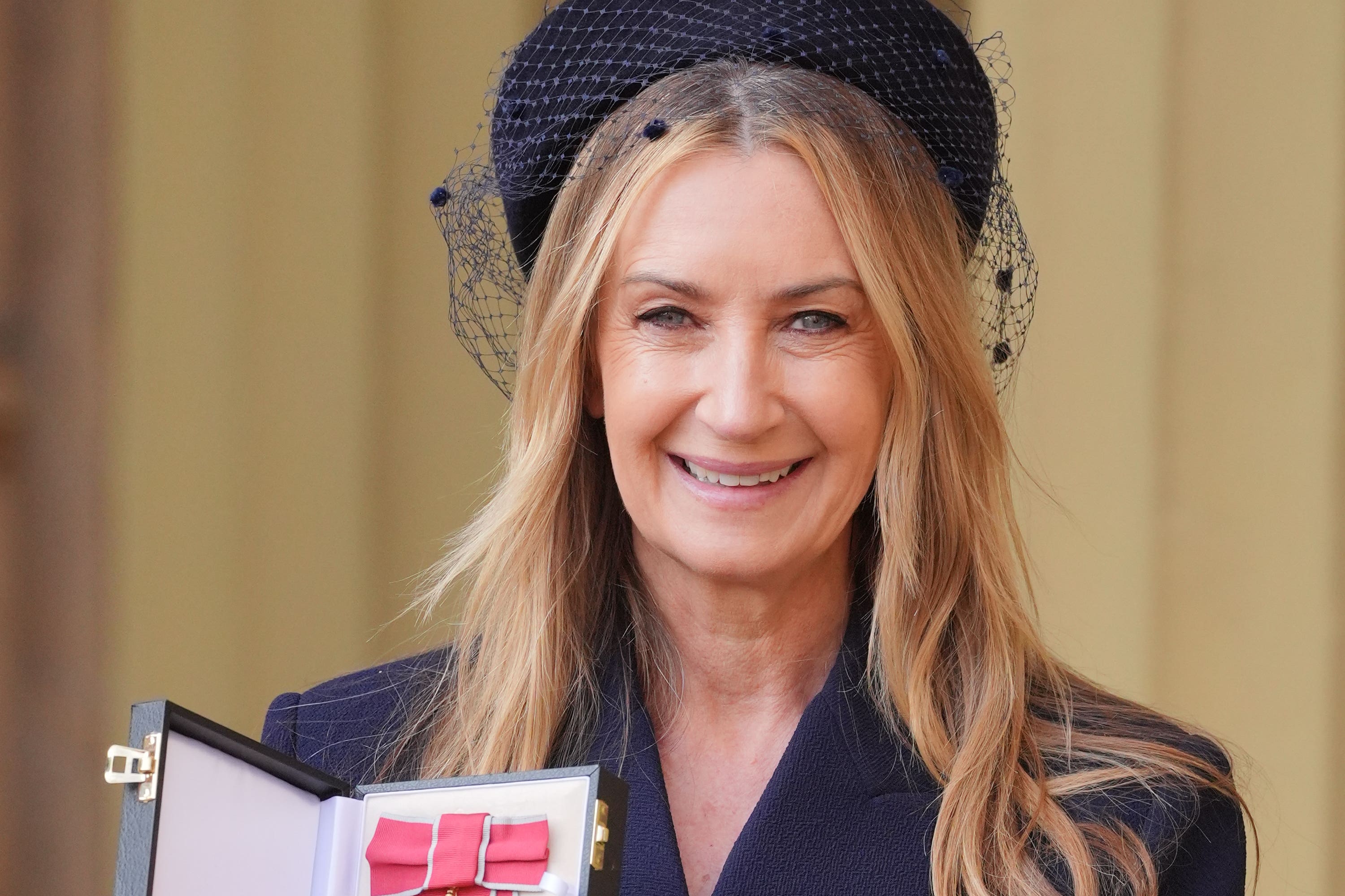 Dame Anya Hindmarch was honoured for services to fashion and business (Jonathan Brady/PA)
