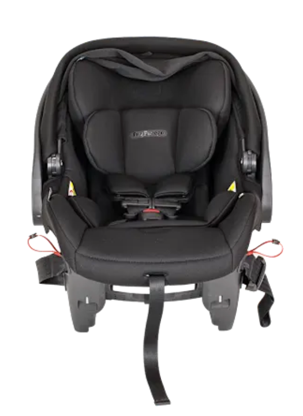 The Peg Perego Primo Viaggio 4-35 Urban Mobility baseless infant had a “significant[ly]” cracked seat shell in all four rear-facing crash tests done by Consumer Reports