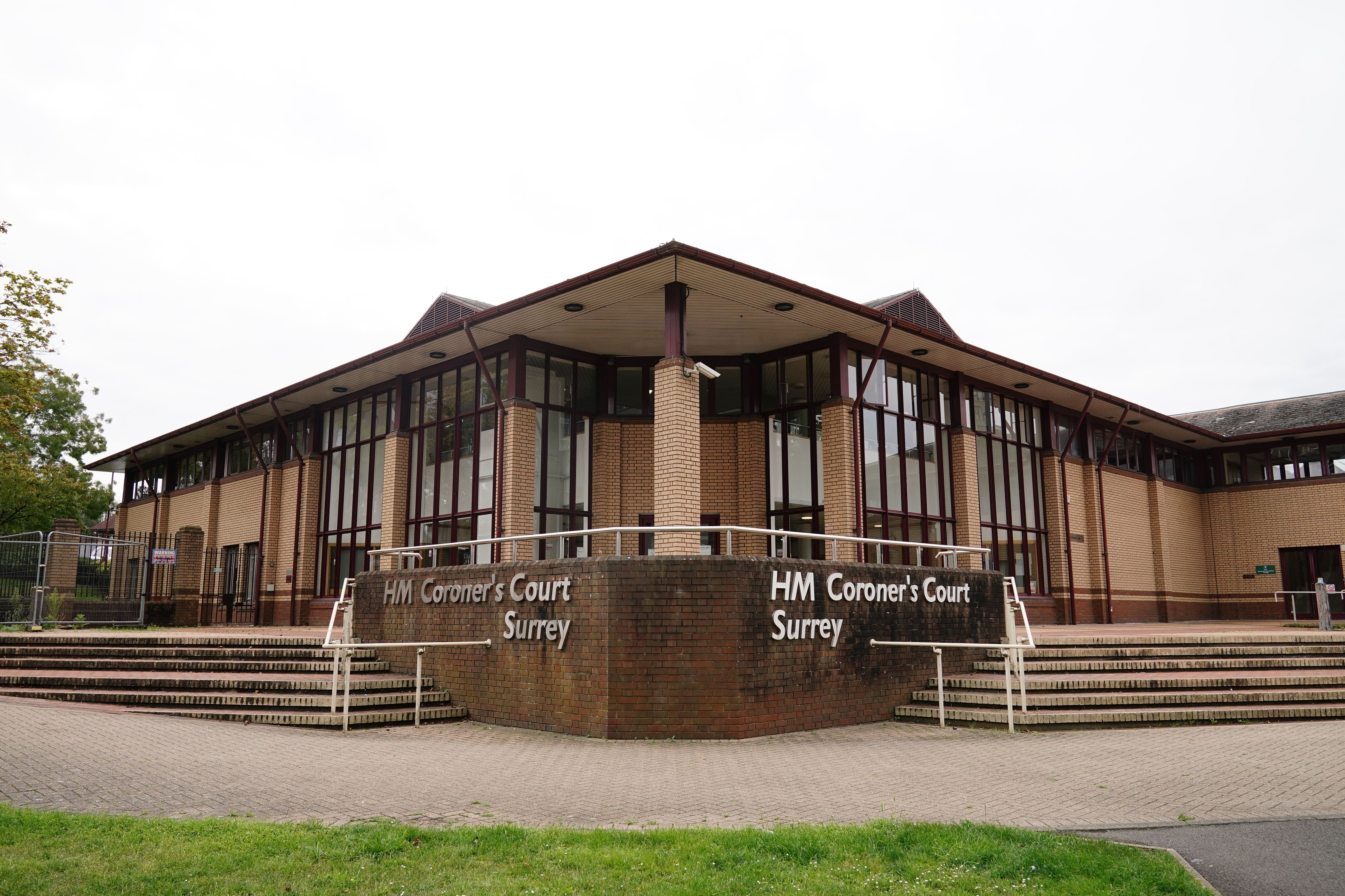 Michael Parker died after a care worker ‘landed on him’ in a swimming pool, Surrey Coroner’s Court heard (PA)