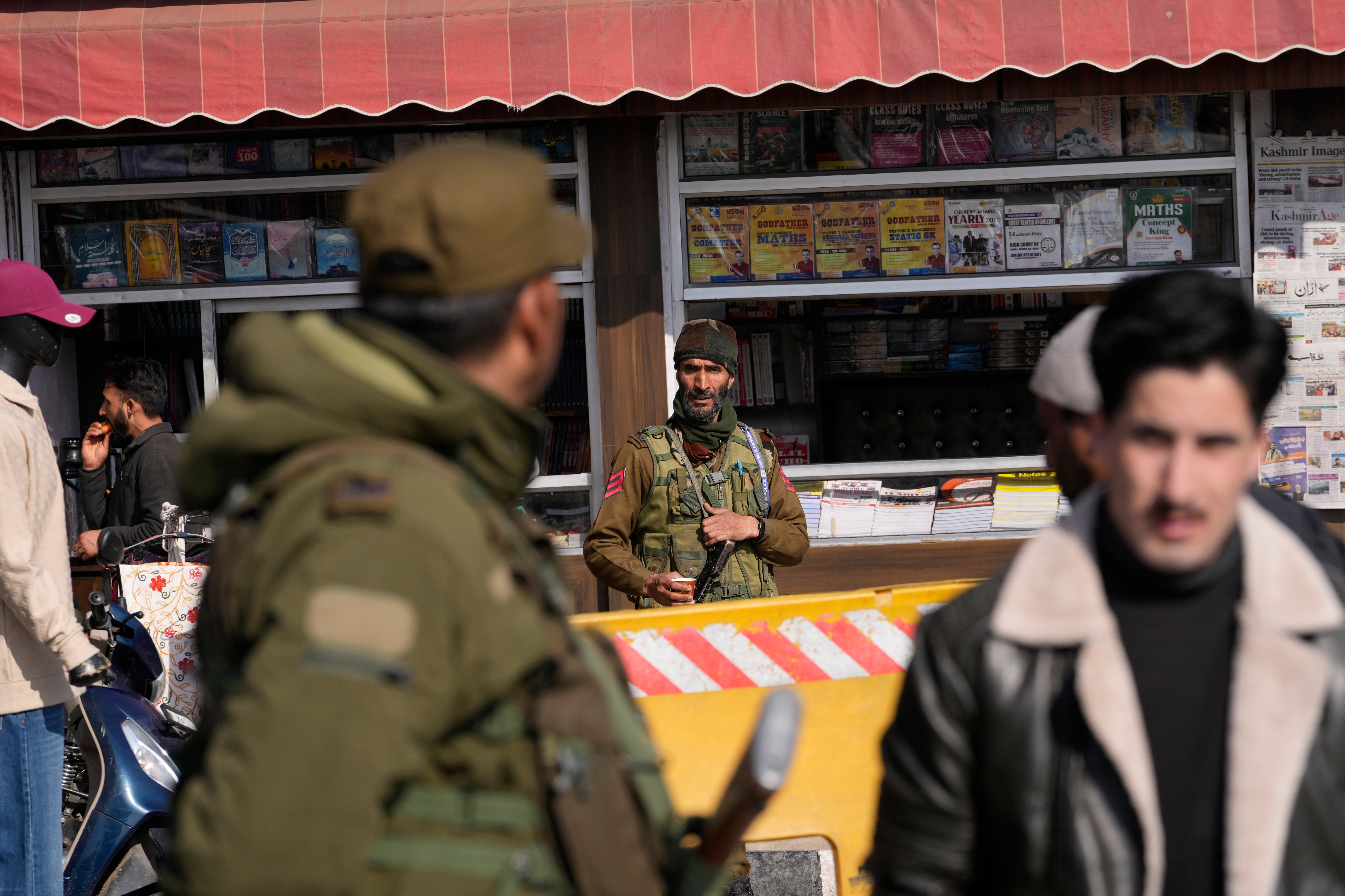 India Kashmir Book Raids