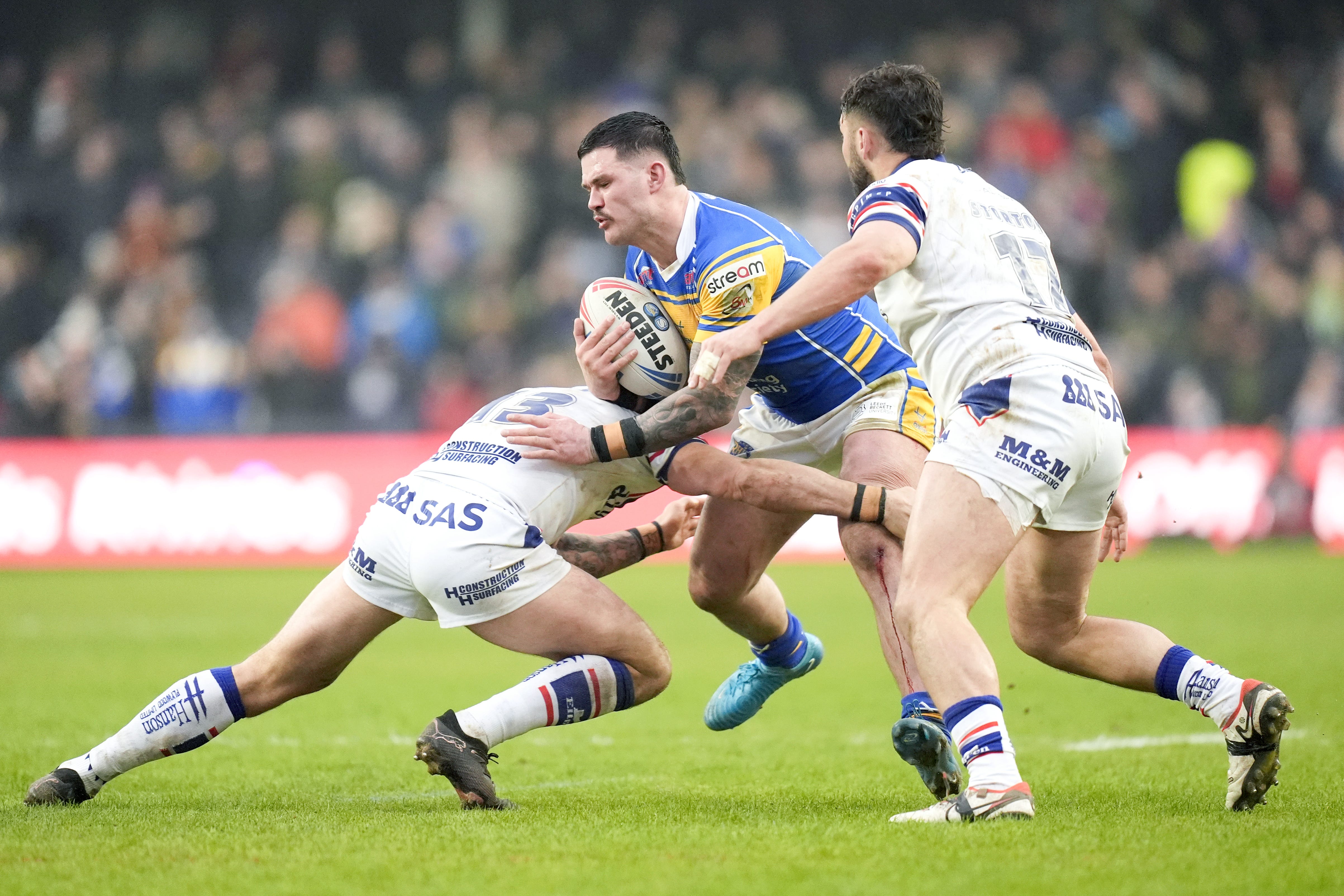 Wakefield made a stunning return to Super League with victory at Leeds on Saturday (Danny Lawson/PA)