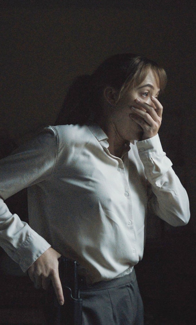 Maika Monroe in last year’s sleeper hit horror ‘Longlegs’