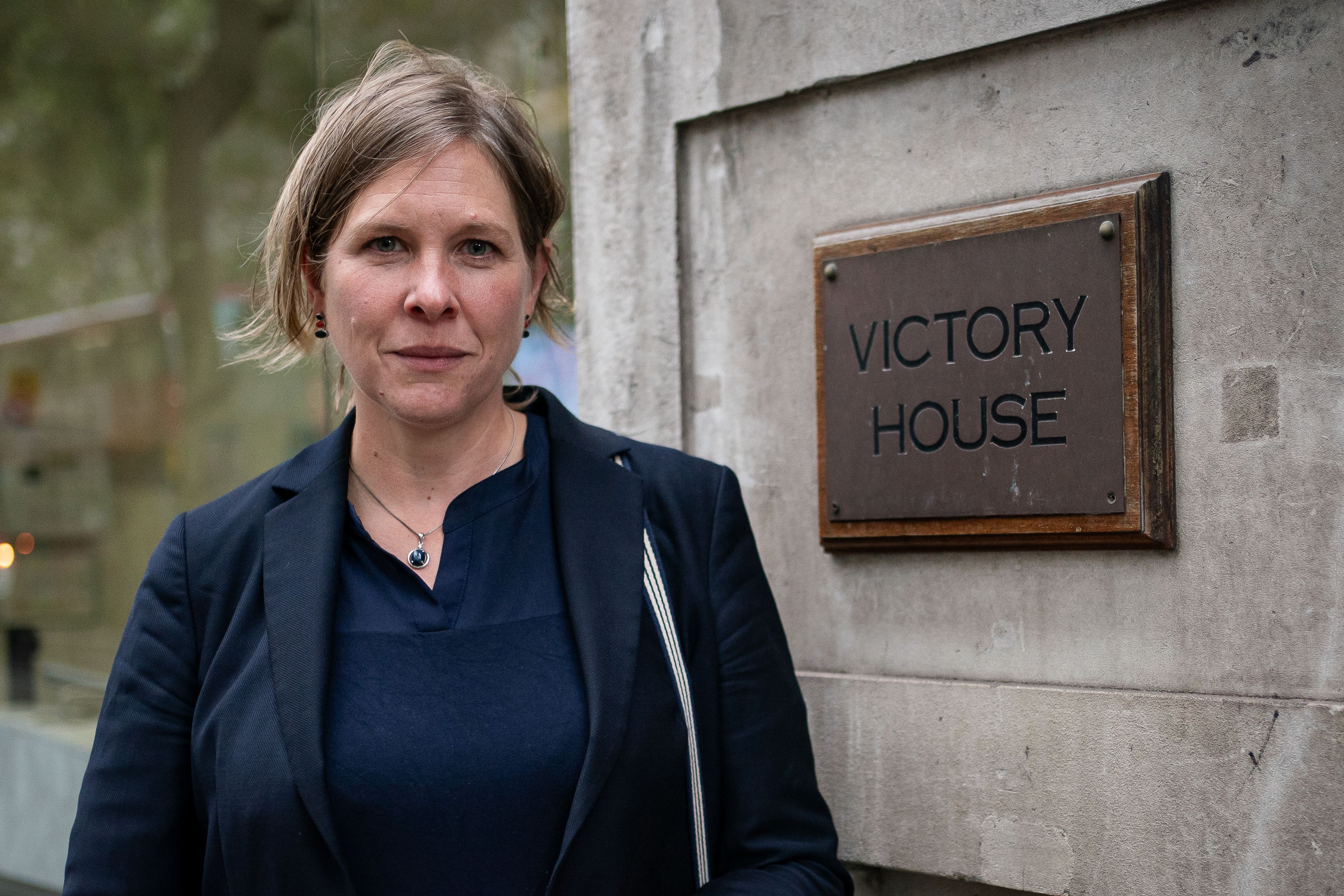 Josie Stewart arriving for a hearing in central London at the Foreign Office whistleblower’s employment tribunal (Aaron Chown/ PA)