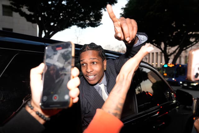 <p>A$AP Rocky was acquitted in his recent gun trial in Los Angeles</p>