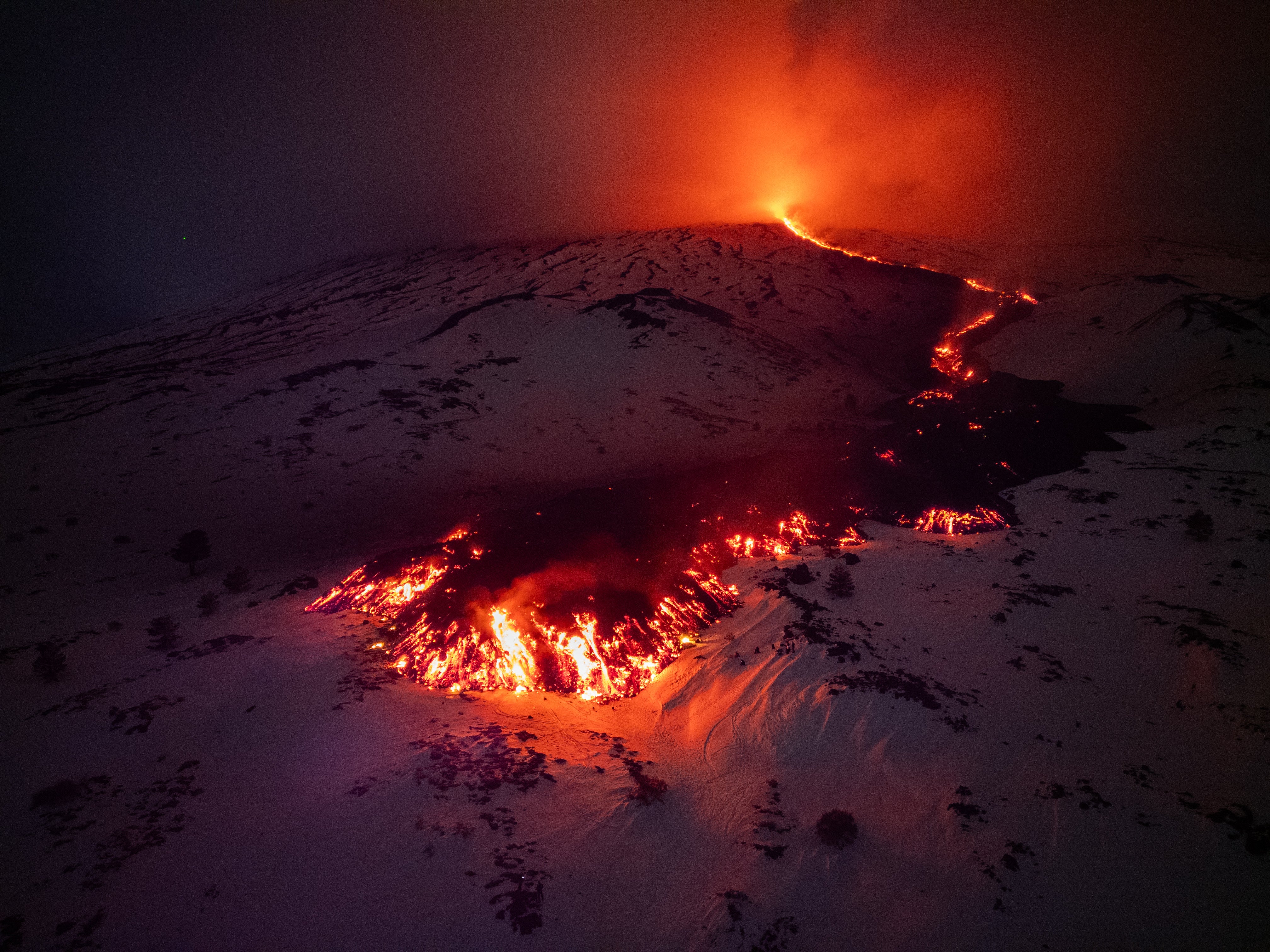 Mount Etna’s current eruptive phase started on 11 February