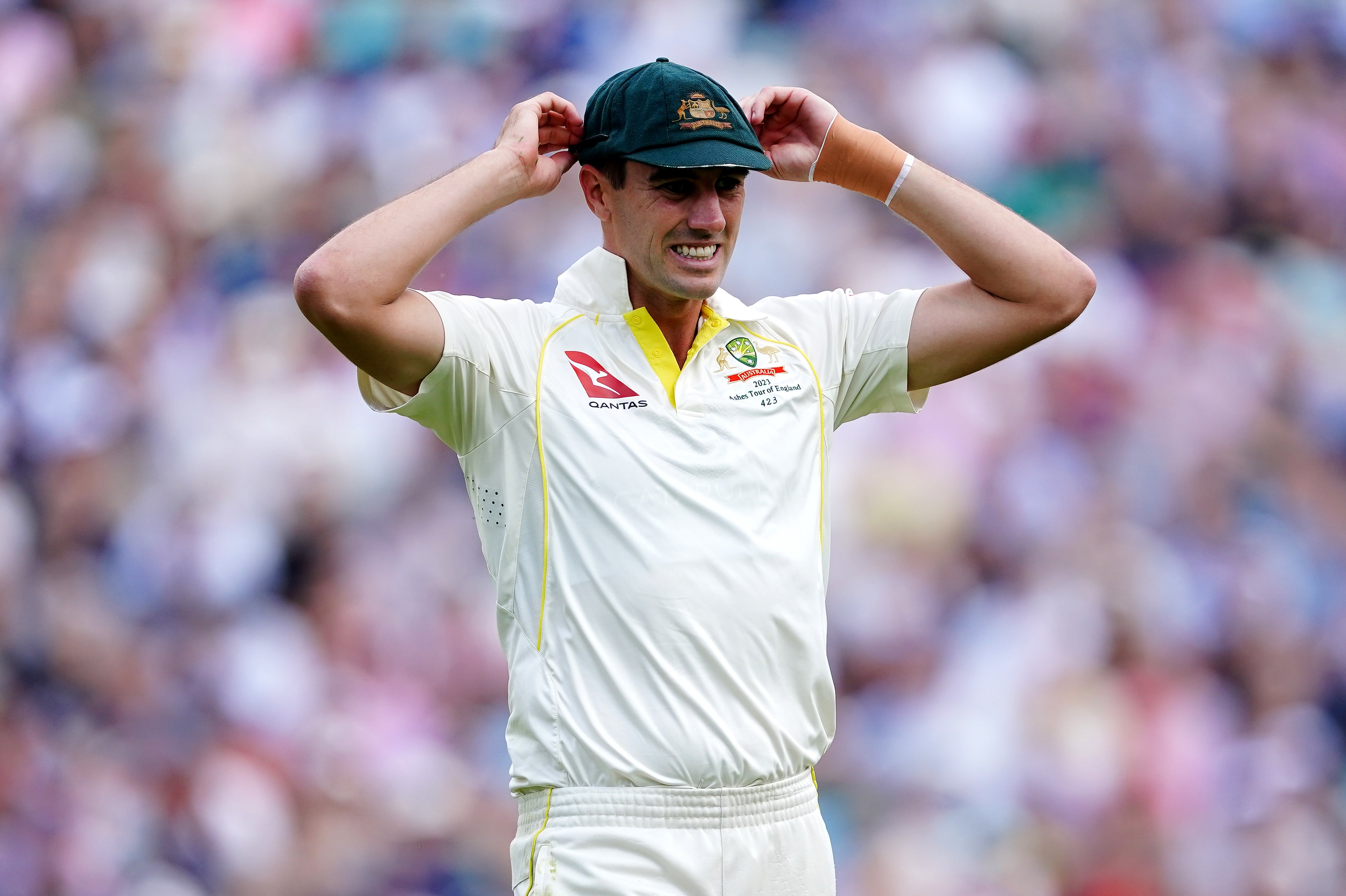 Pat Cummins has started bowling again but will miss the first Ashes Test