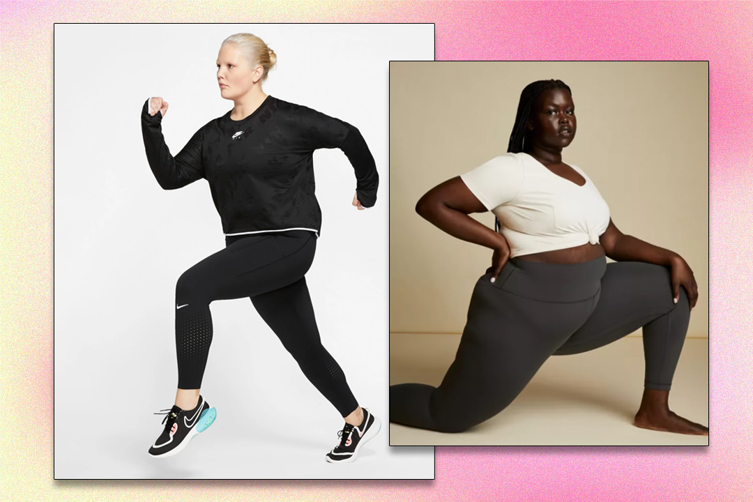 The best plus-size gym-wear shops for women – from leggings that won’t roll down to supportive sports bras