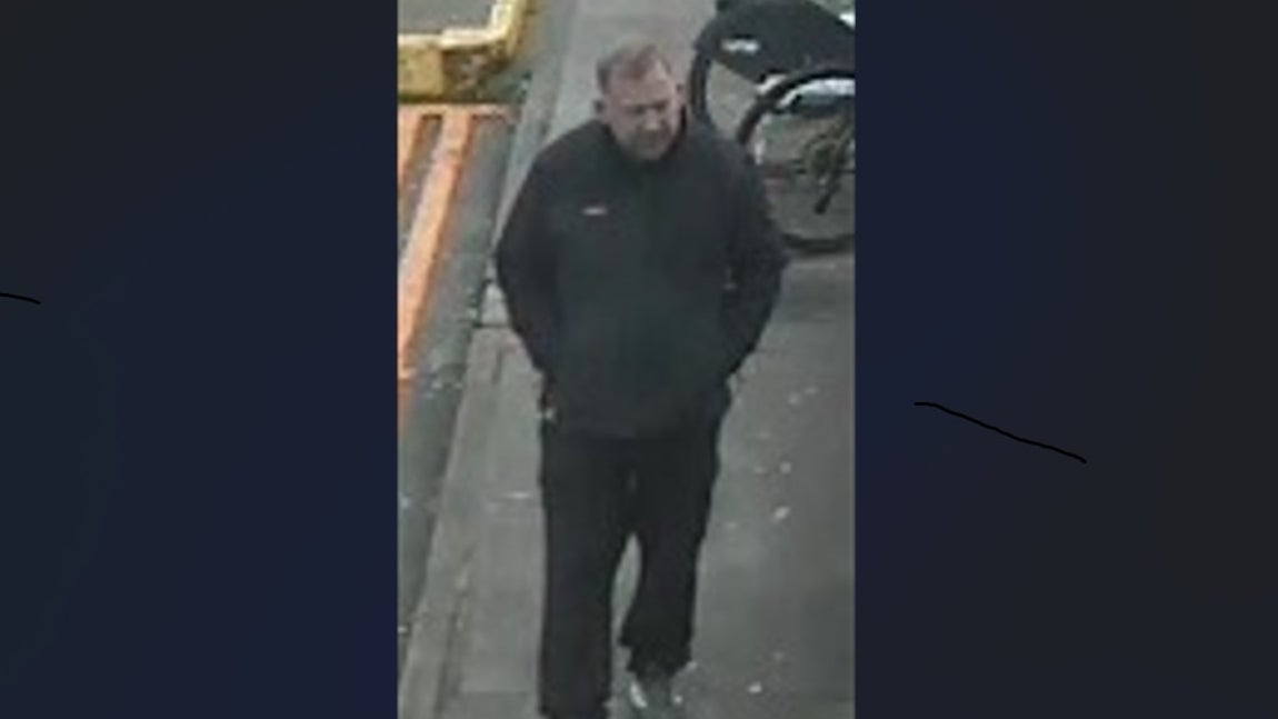 Police say the man pictured could have information that would help with its investigation