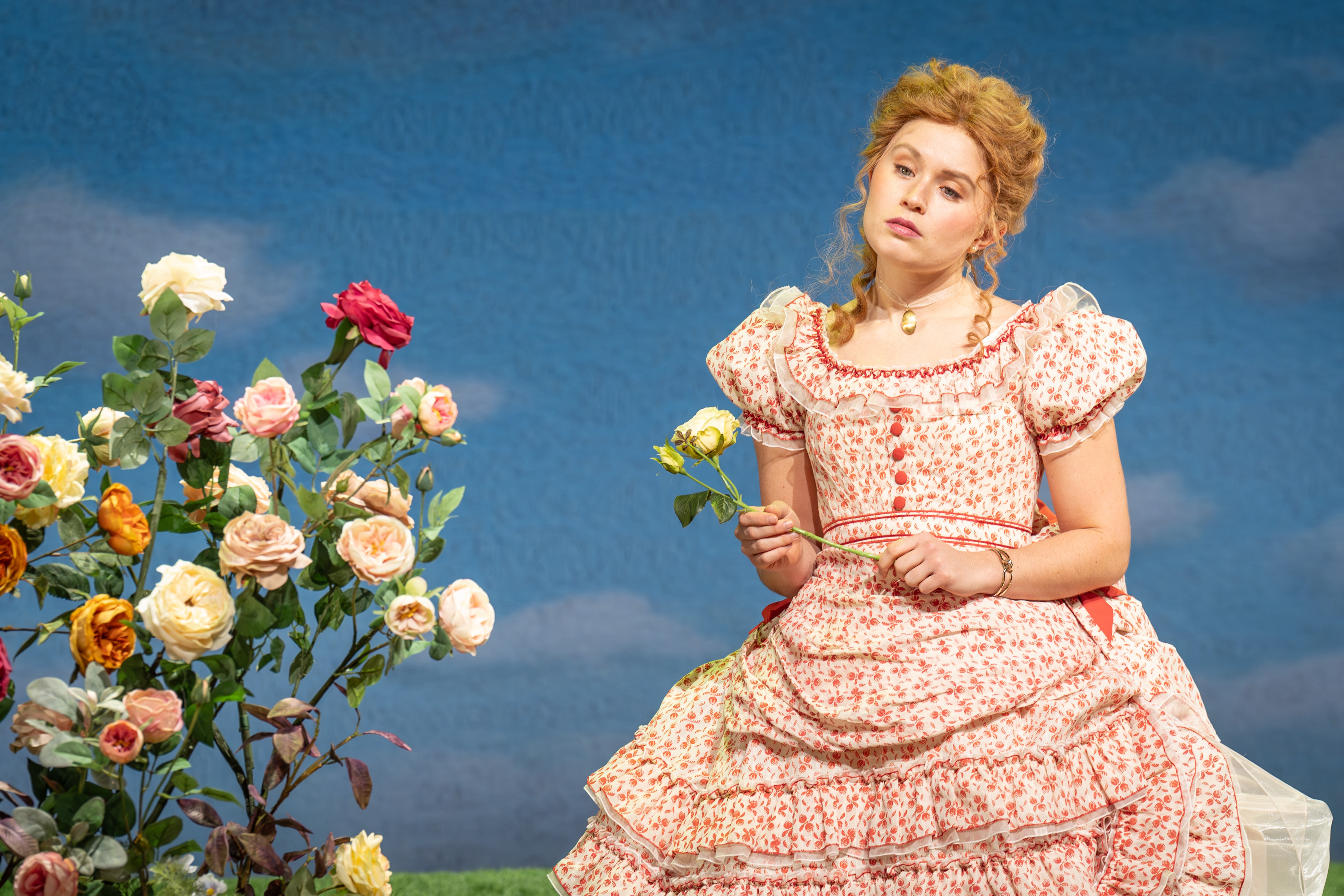 Elegant ennui: Eliza Scanlen as Cecily in The National Theatre’s production of ‘The Importance of Being Earnest’, 2024