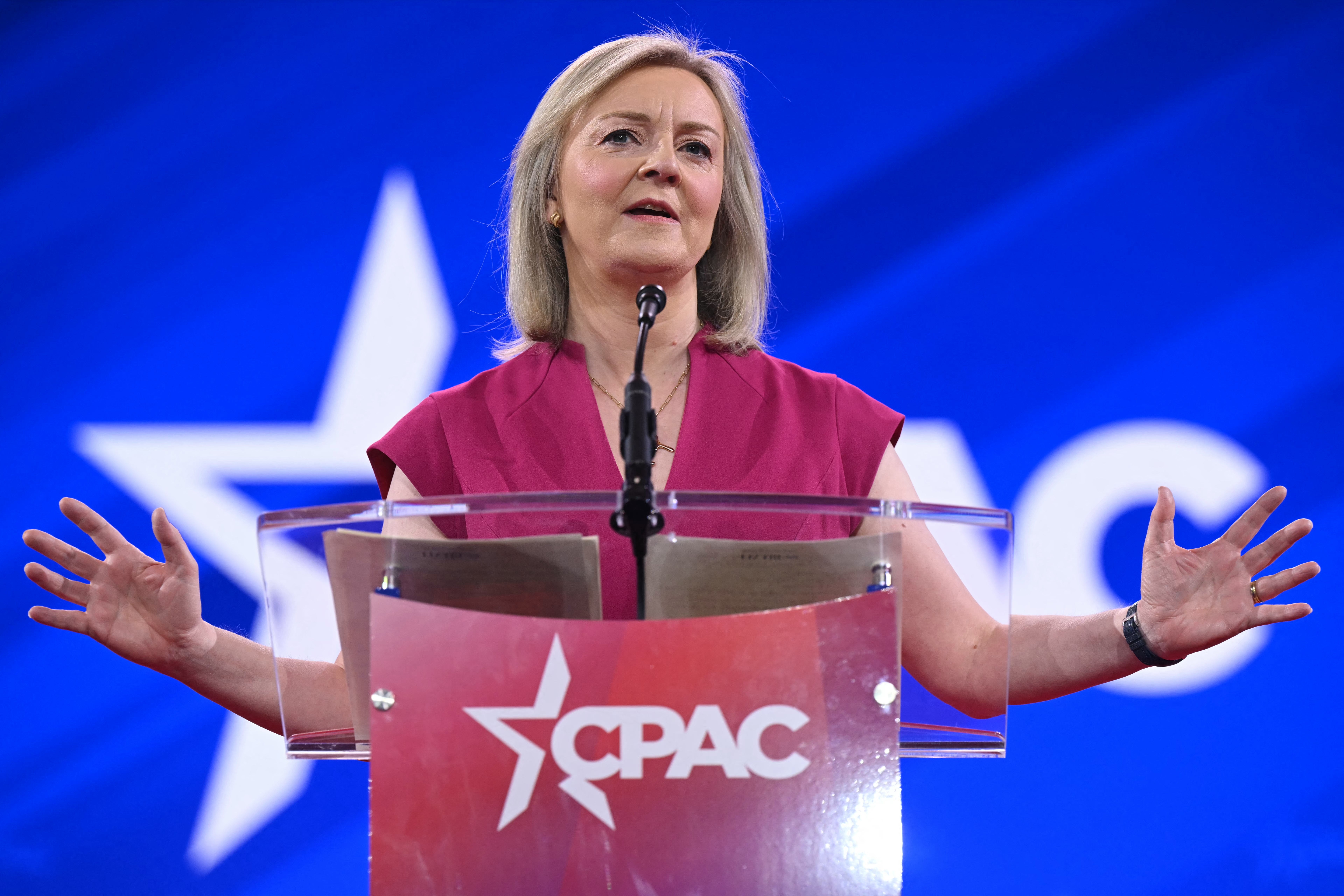 Liz Truss is accusing shadow chancellor Mel Stride of undermining her economic plans while in government