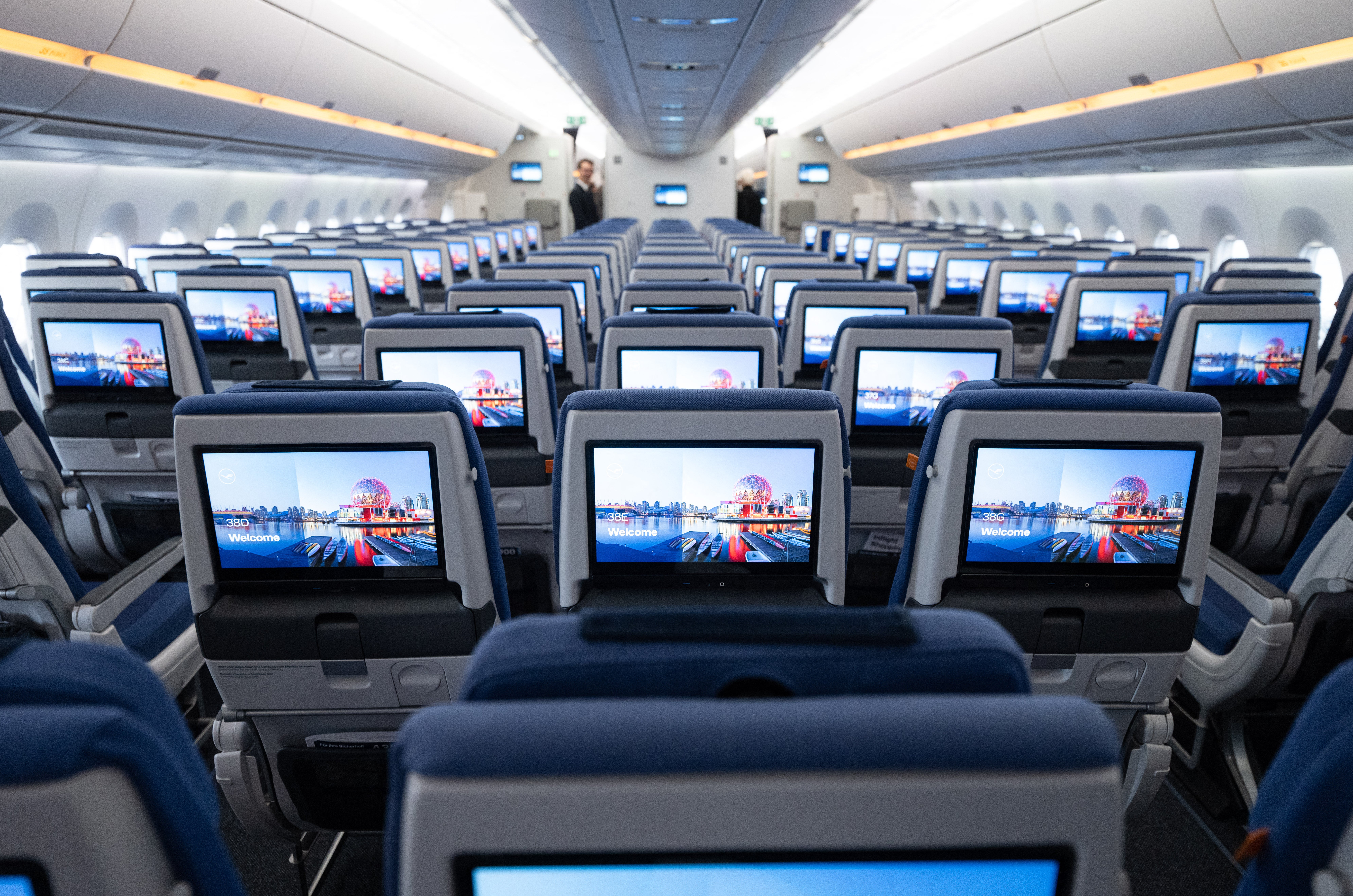 The woman refused to move, giving the excuse that she was ‘comfortable’