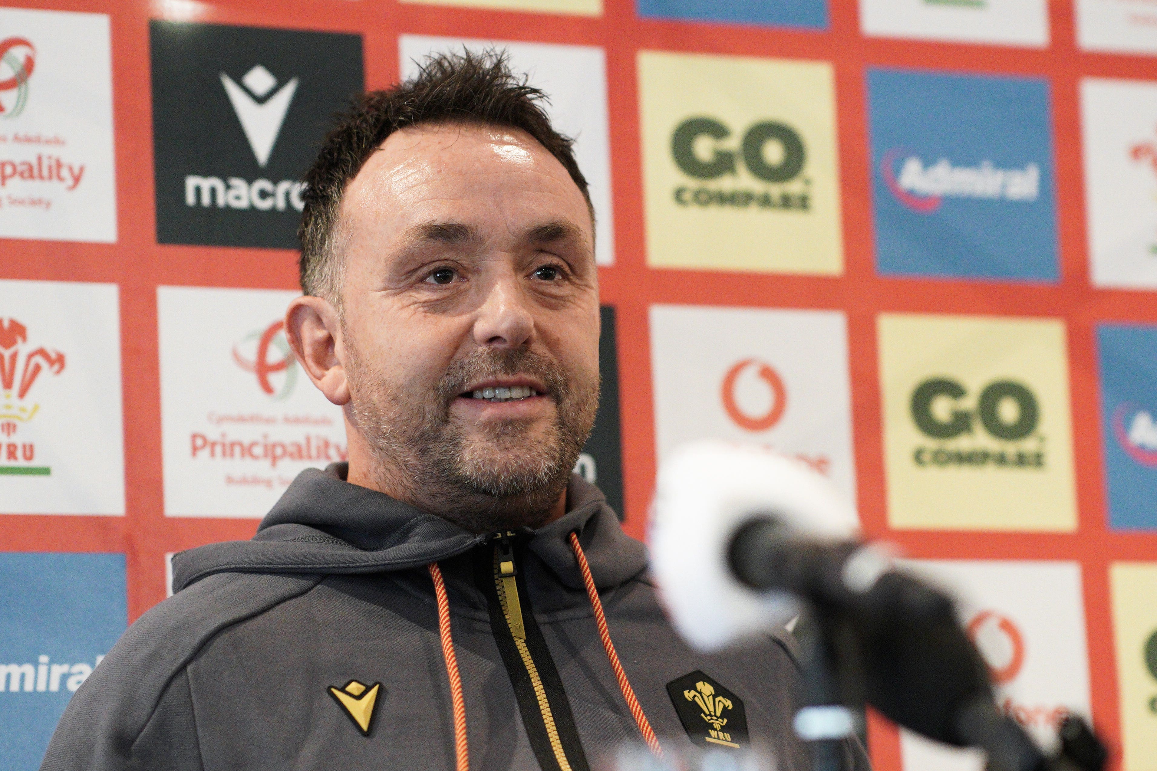 Wales’ interim head coach Matt Sherratt has named a much-changed team to face Ireland (Ben Birchall/PA)