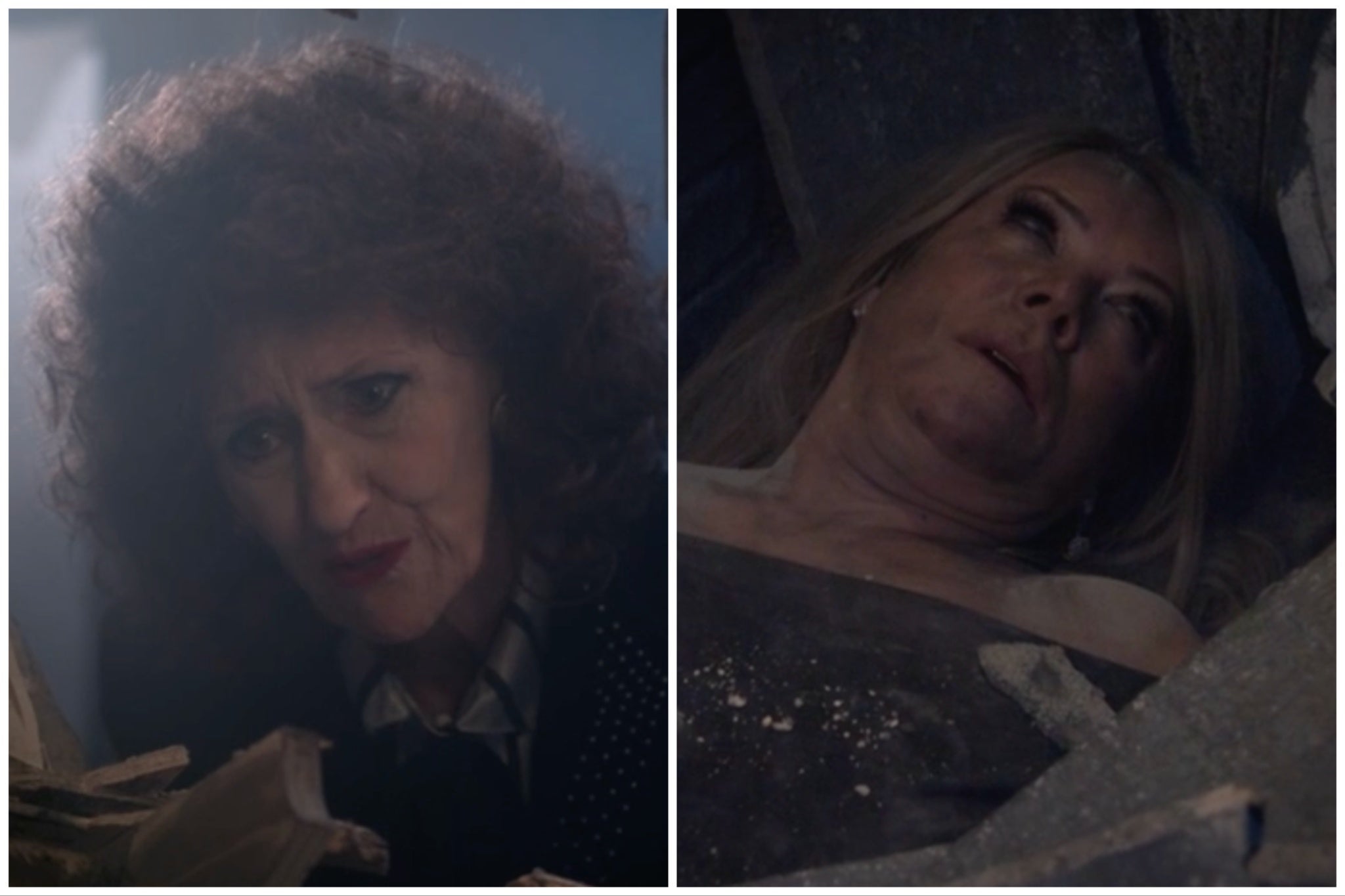 Angie Watts returned to save Sharon