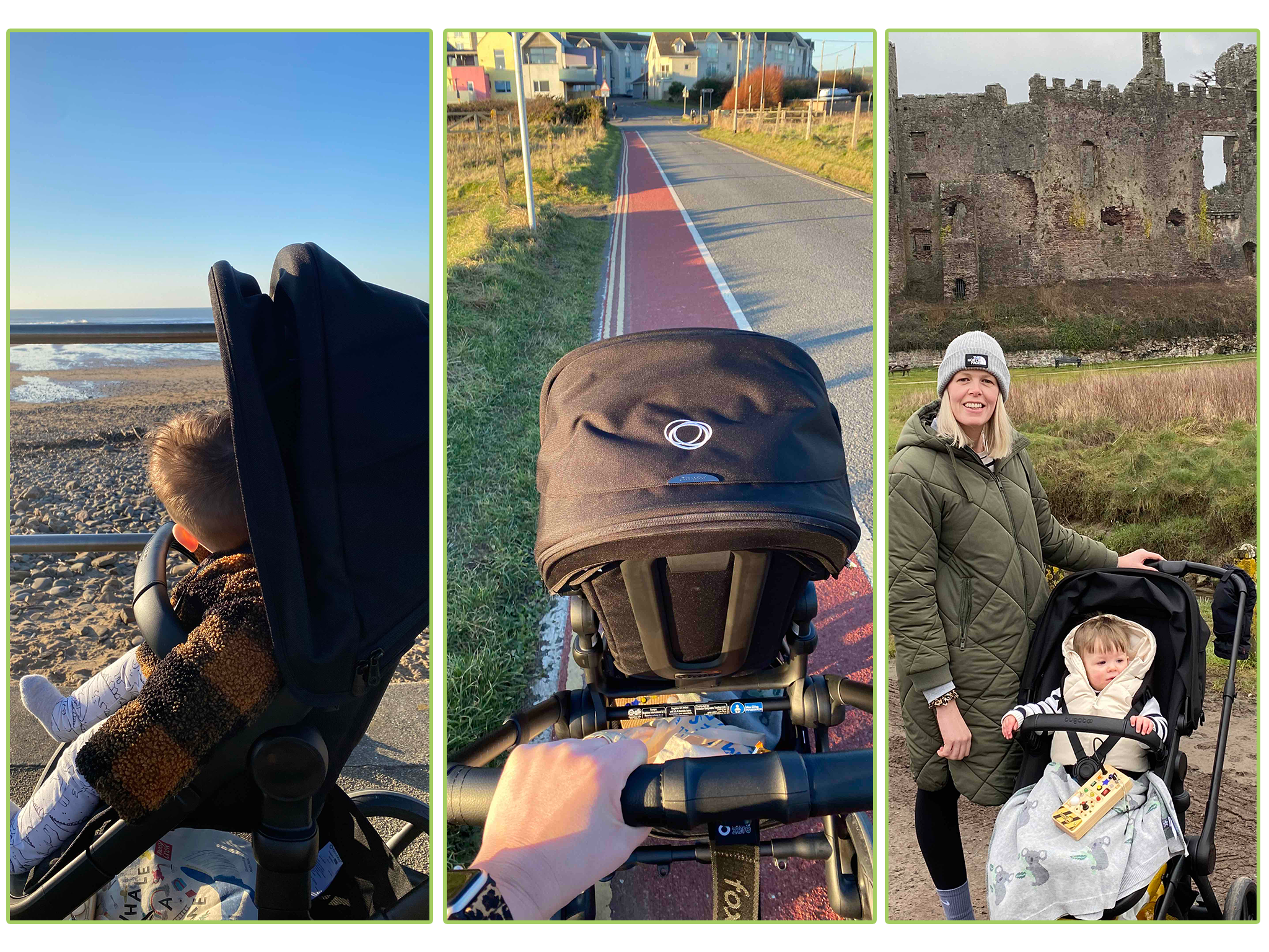 The latest Bugaboo stroller in action
