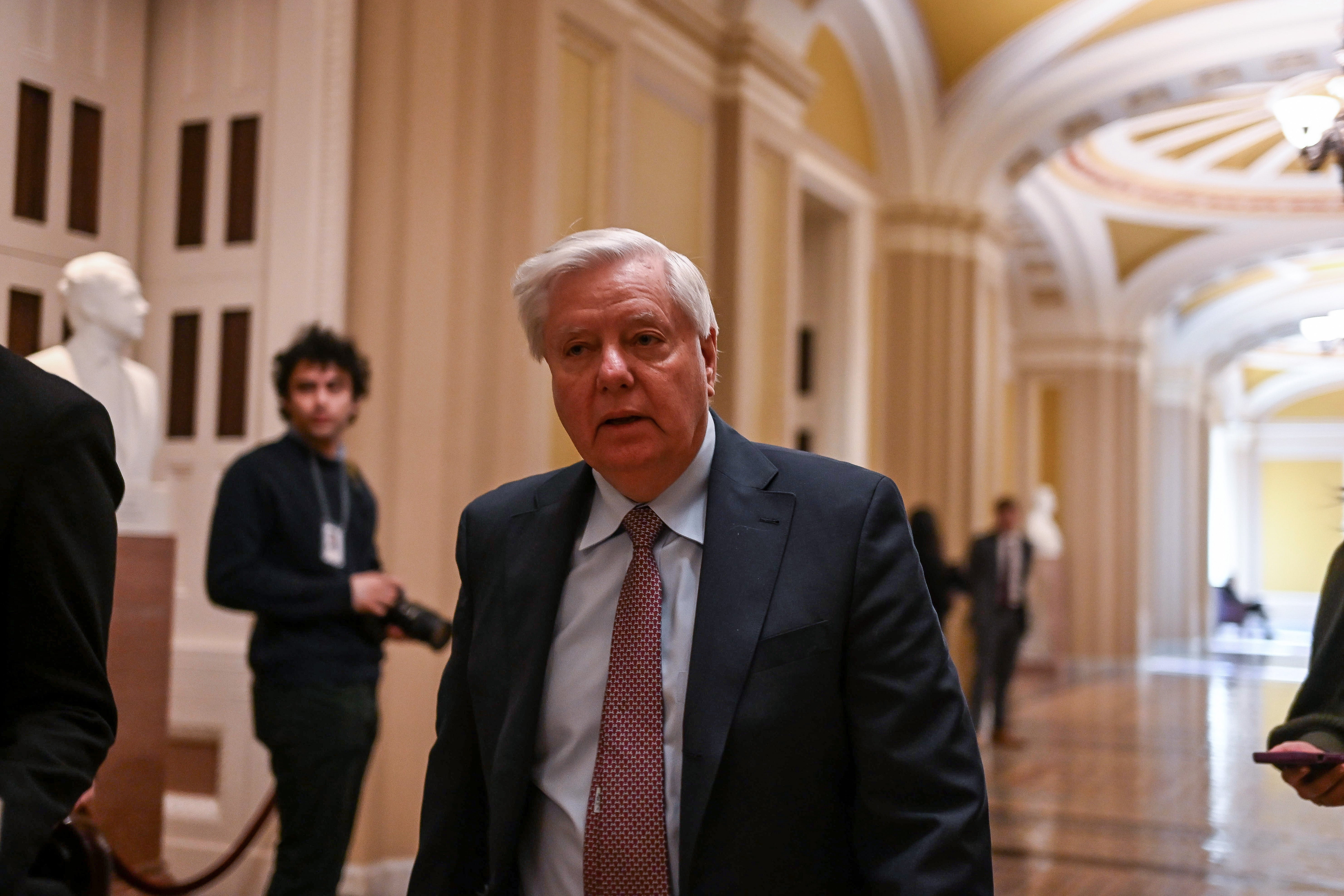 Lindsey Graham said his bill was the only shot Republicans had at increasing funding for border security this year