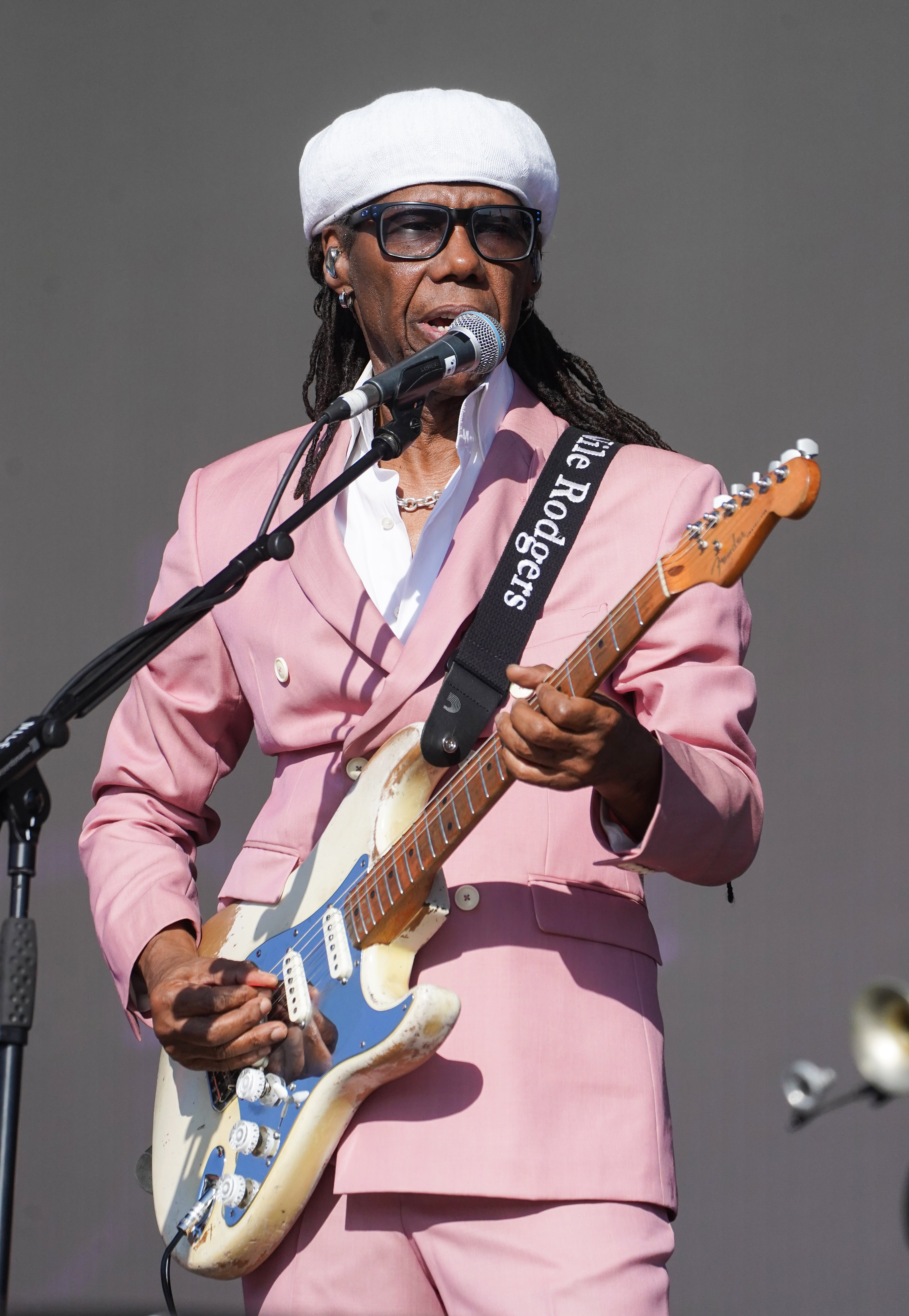 Hipgnosis was co-founded by Chic guitarist Nile Rodgers (Ian West/PA)