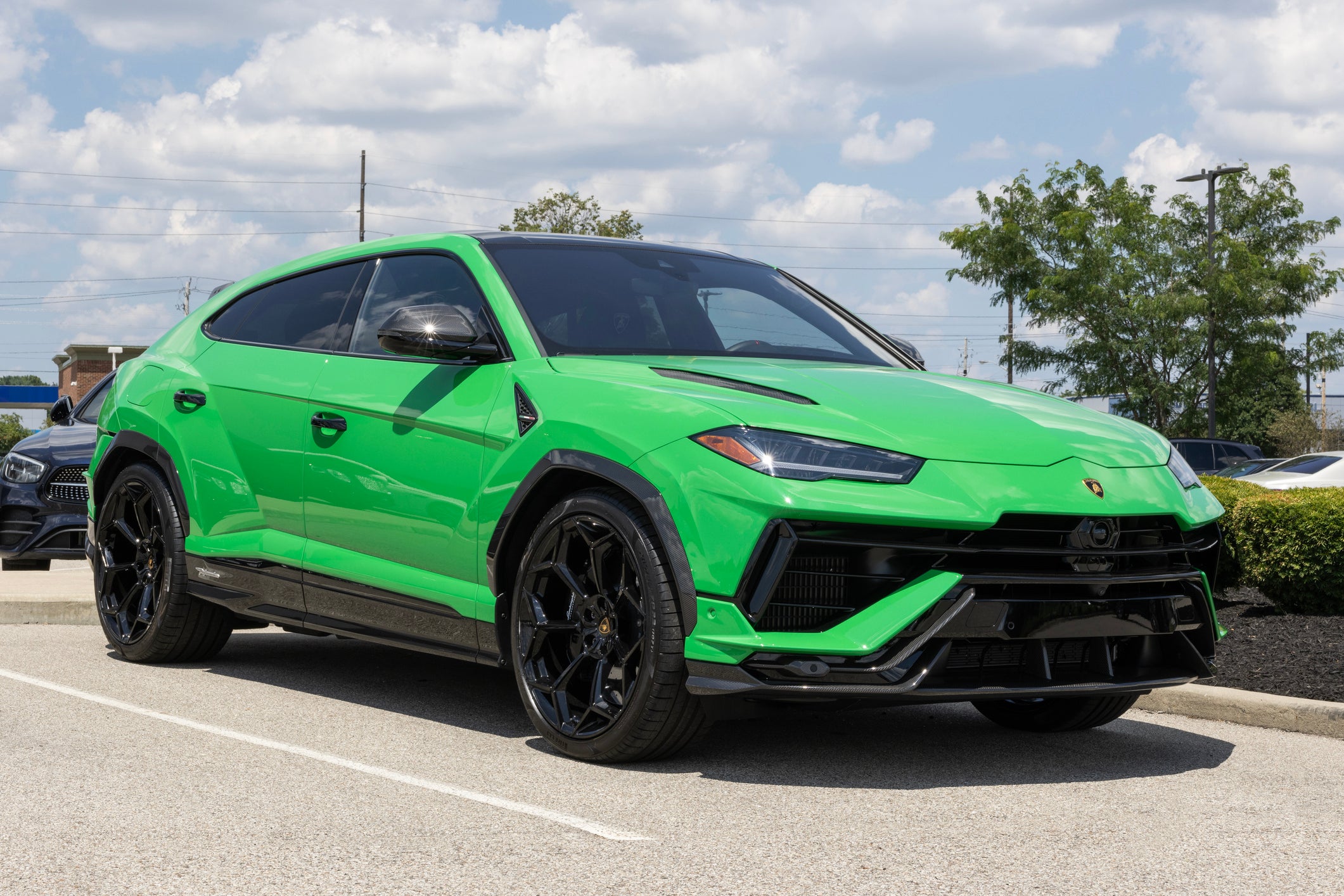 One of the cars stolen was a Lamborghini Urus Performante, similar to this one, which sells for nearly $300,000