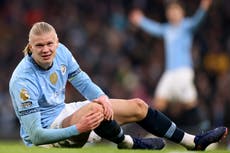 Man City give Erling Haaland update and another injury blow revealed