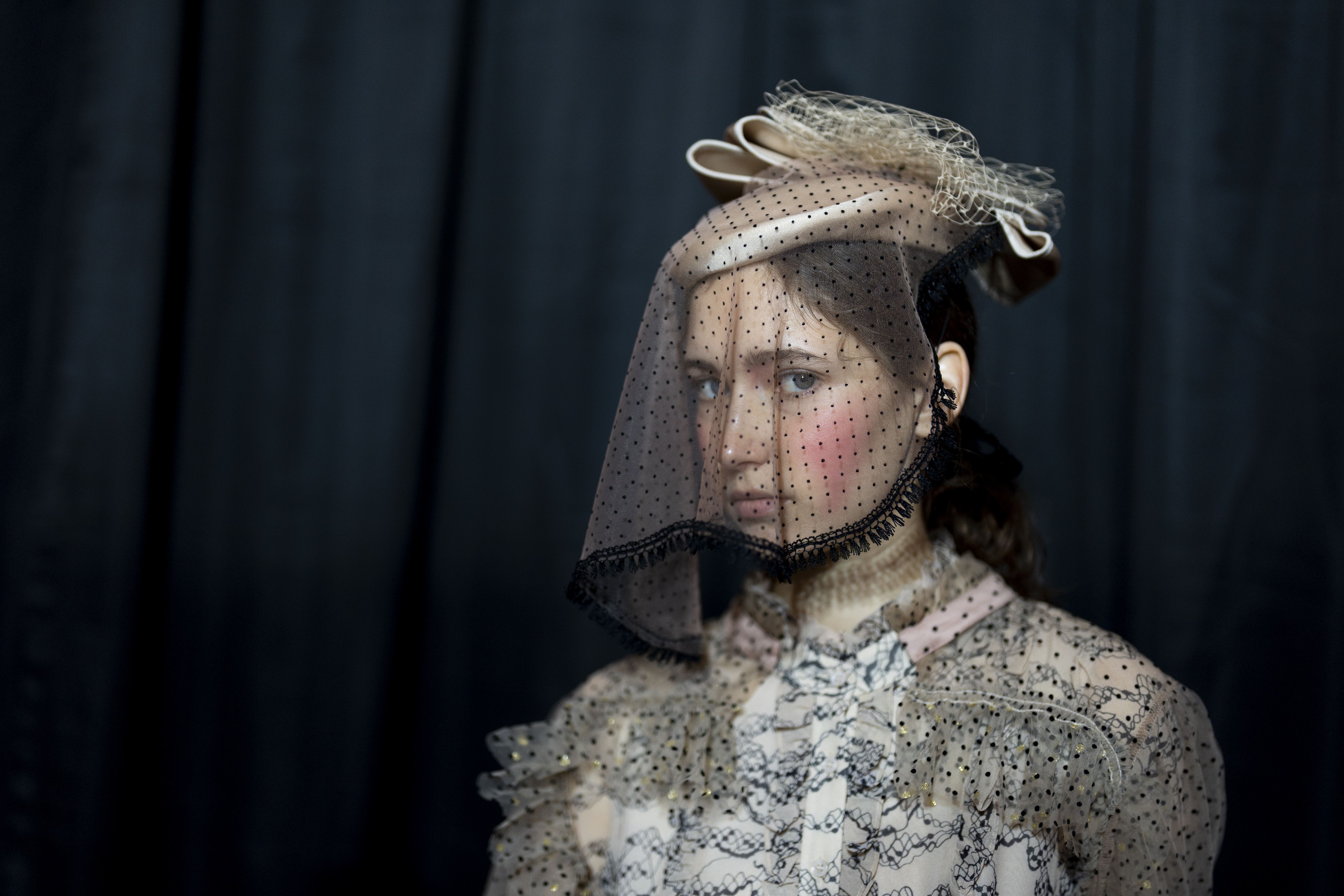 Bora Aksu paid homage to royal’s greatest ‘beauty queen’ at London Fashion Week (Jordan Pettitt/PA)