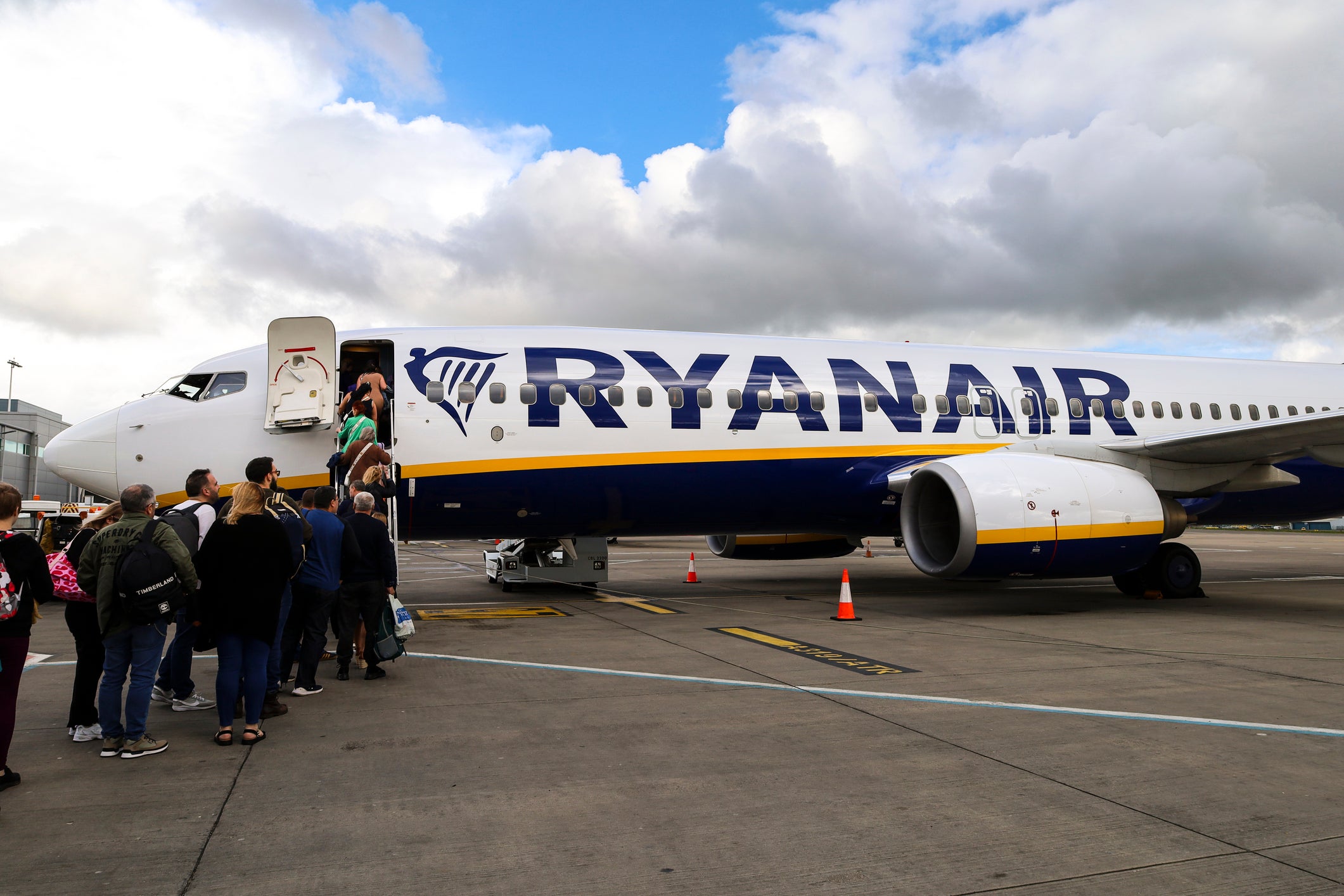 Ryanair has told passengers that their flight could be affected by high winds in the UK