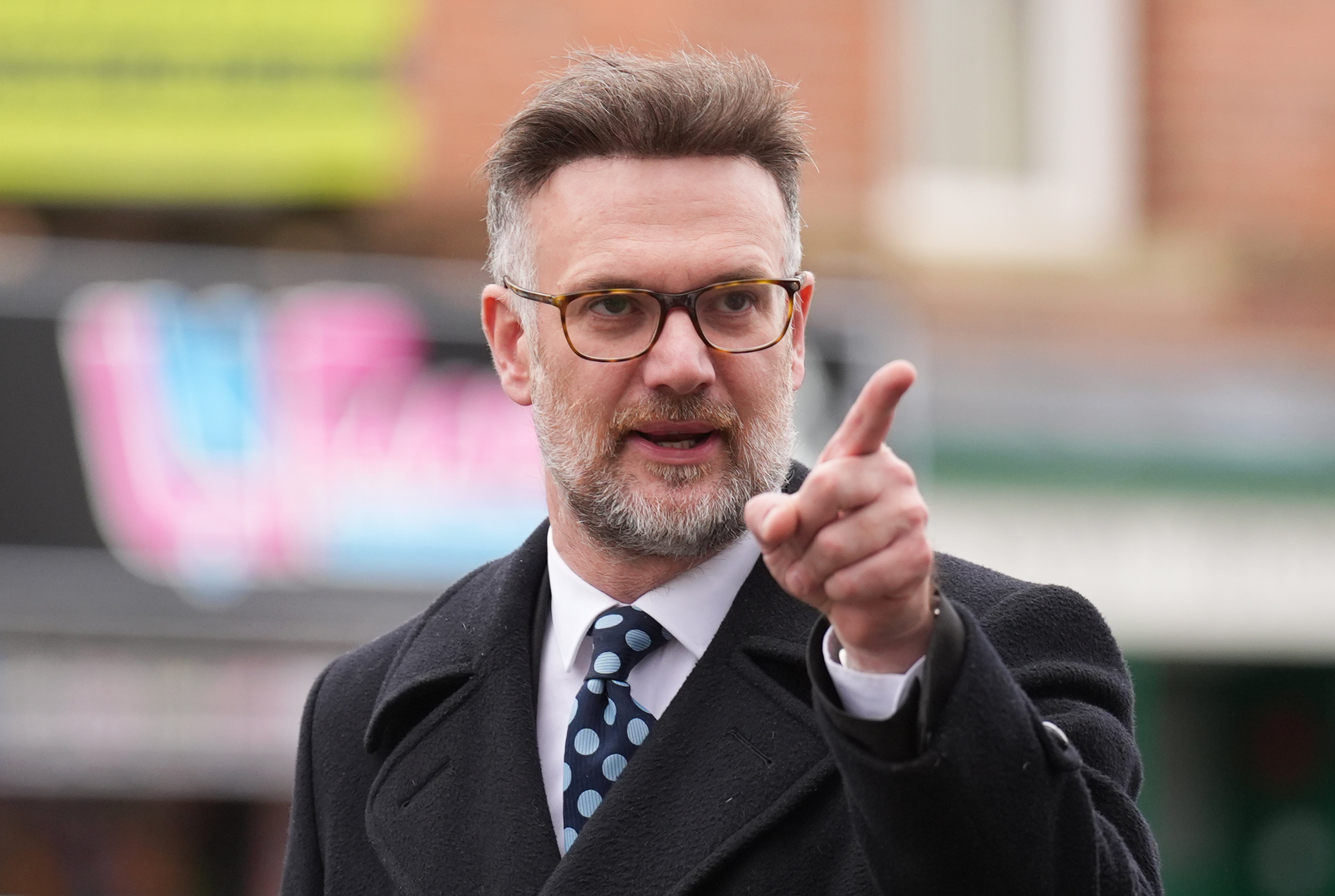 Charles Hanson outside Derby Crown Court