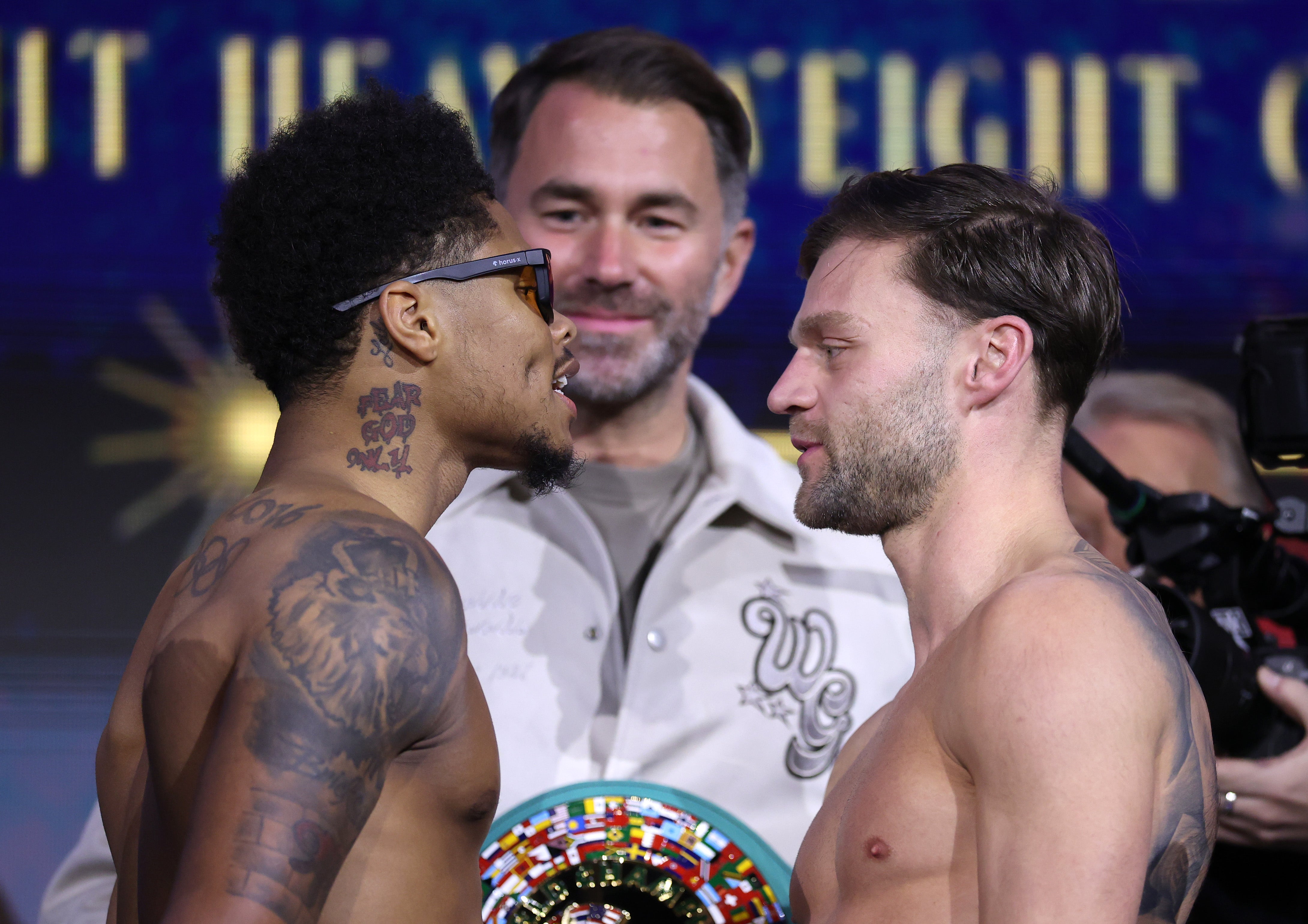 WBC lightweight champ Shakur Stevenson (left) faces Josh Padley, who steps in on late notice