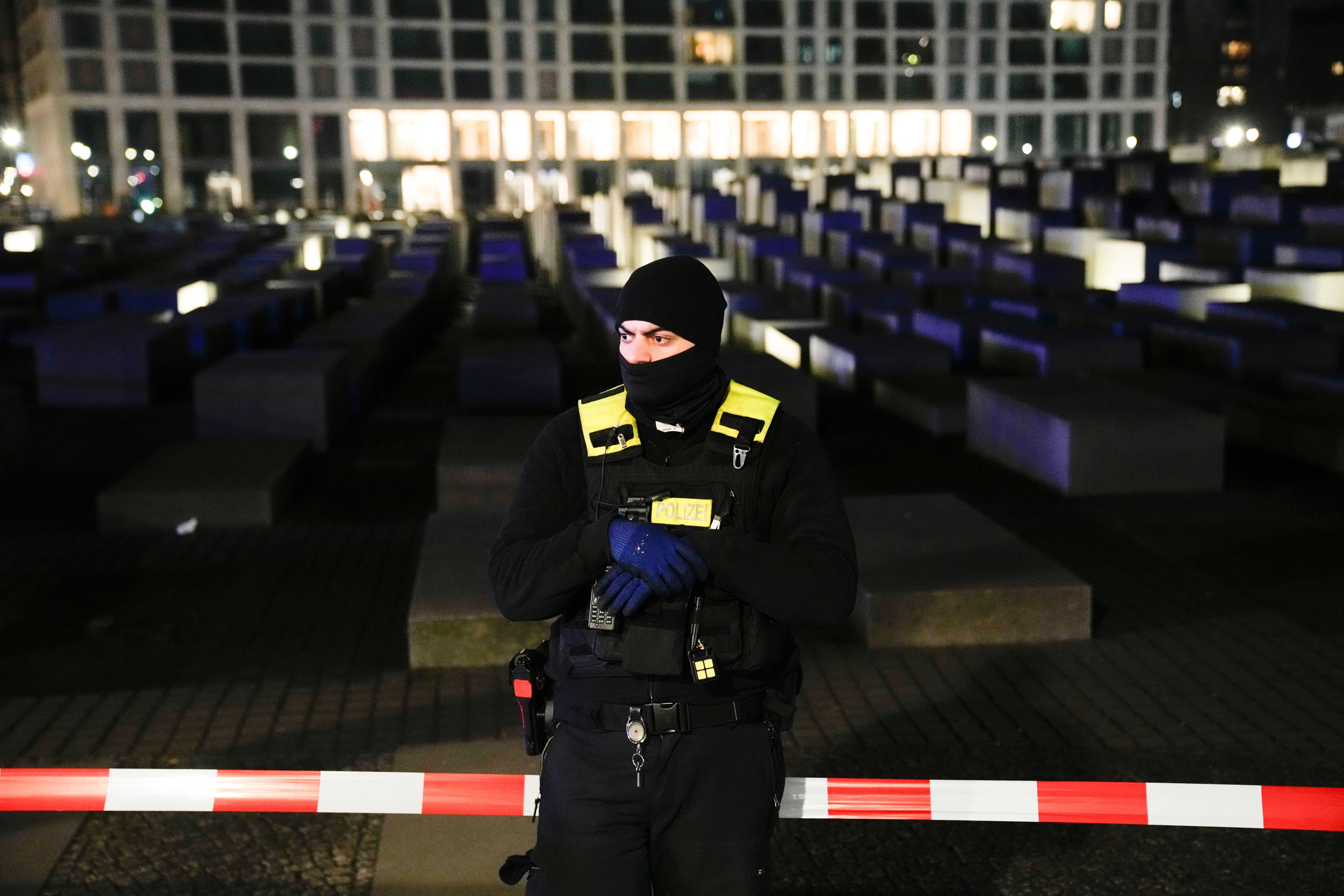 Police detained the suspect following a stabbing at the Holocaust memorial in Berlin, Germany