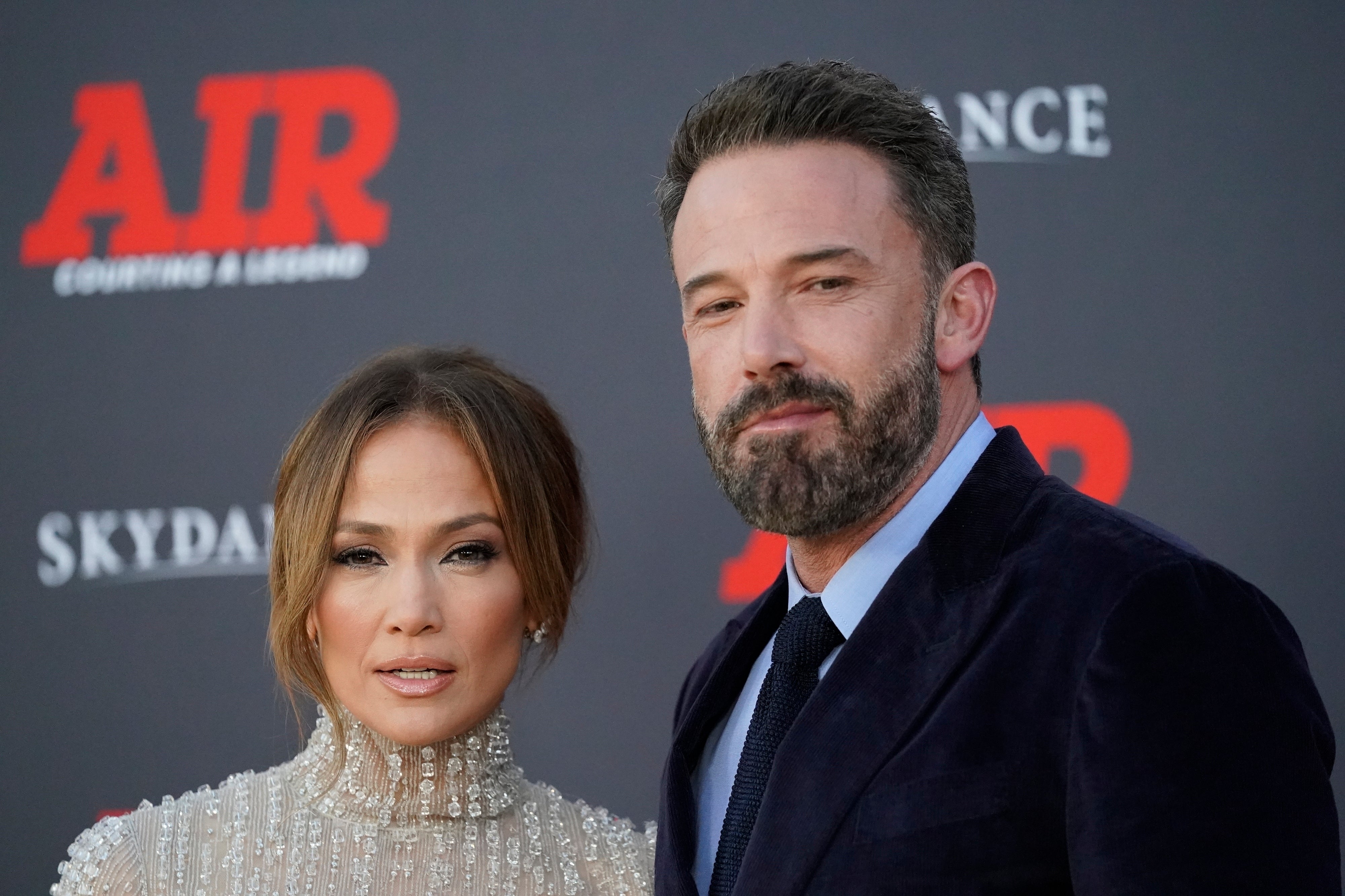 Jennifer Lopez and Ben Affleck in Los Angeles in 2023