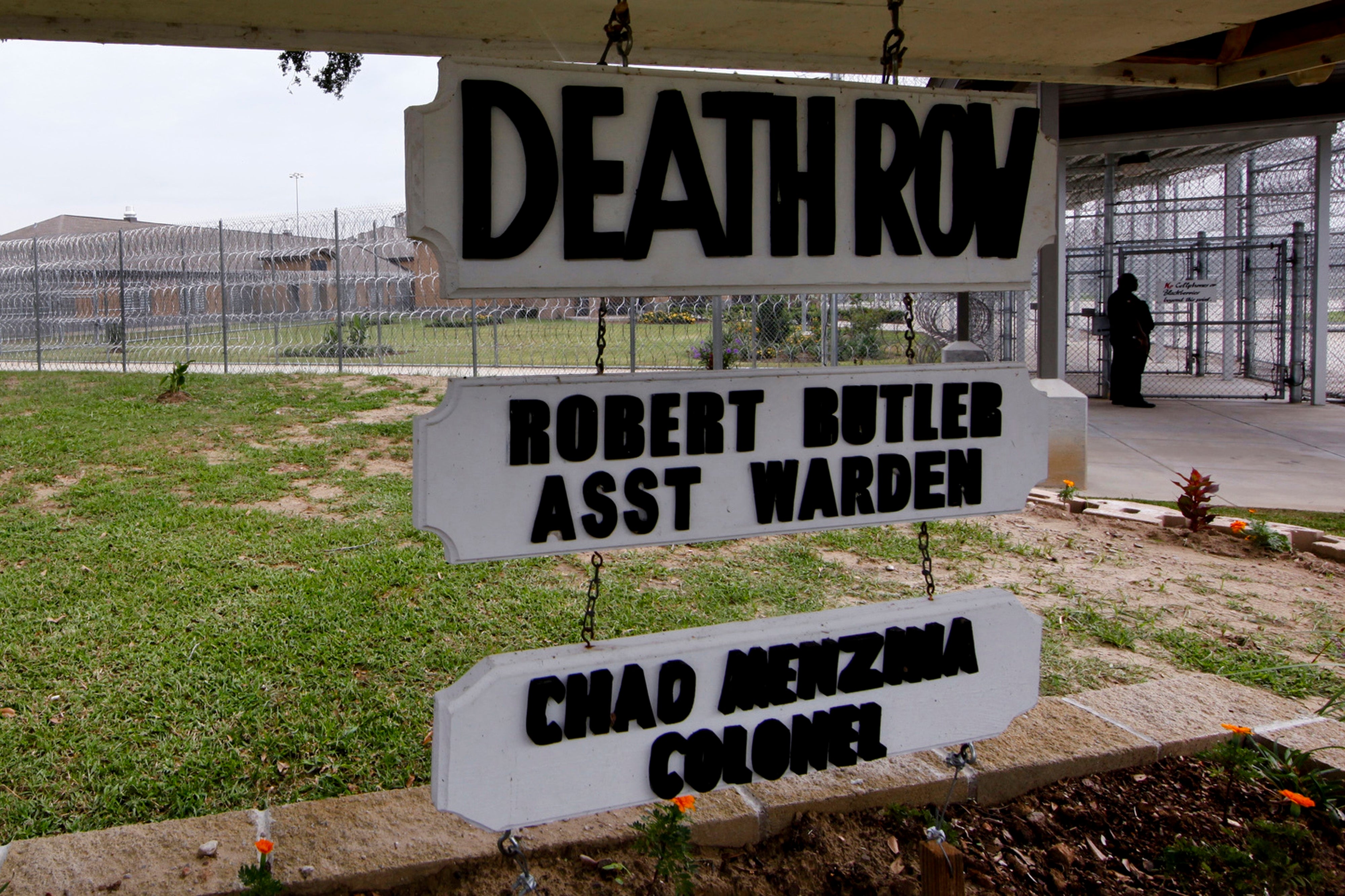 Death Row building at the Louisiana State Penitentiary in Angola