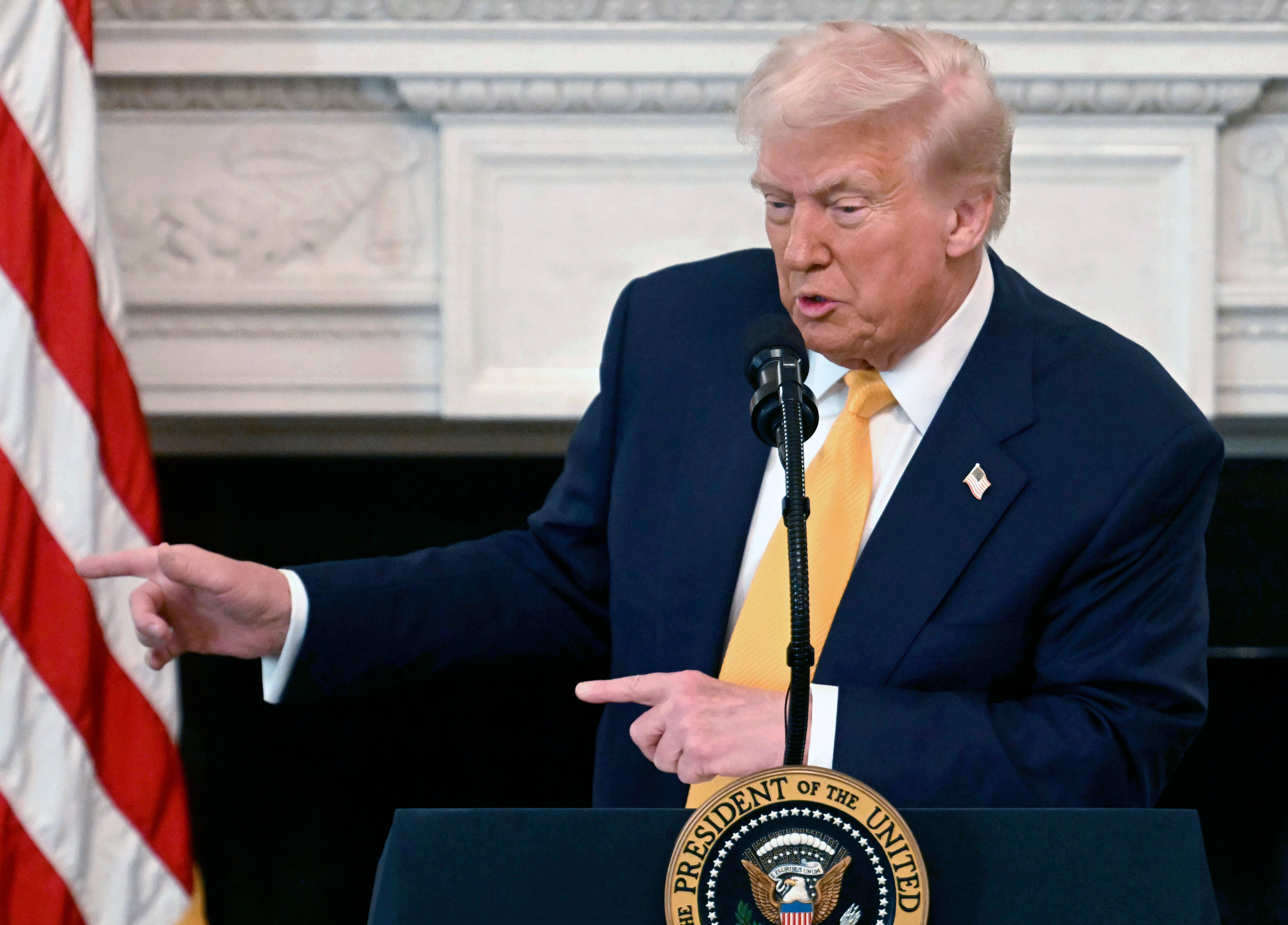 President Donald Trump has a fascination with Caine