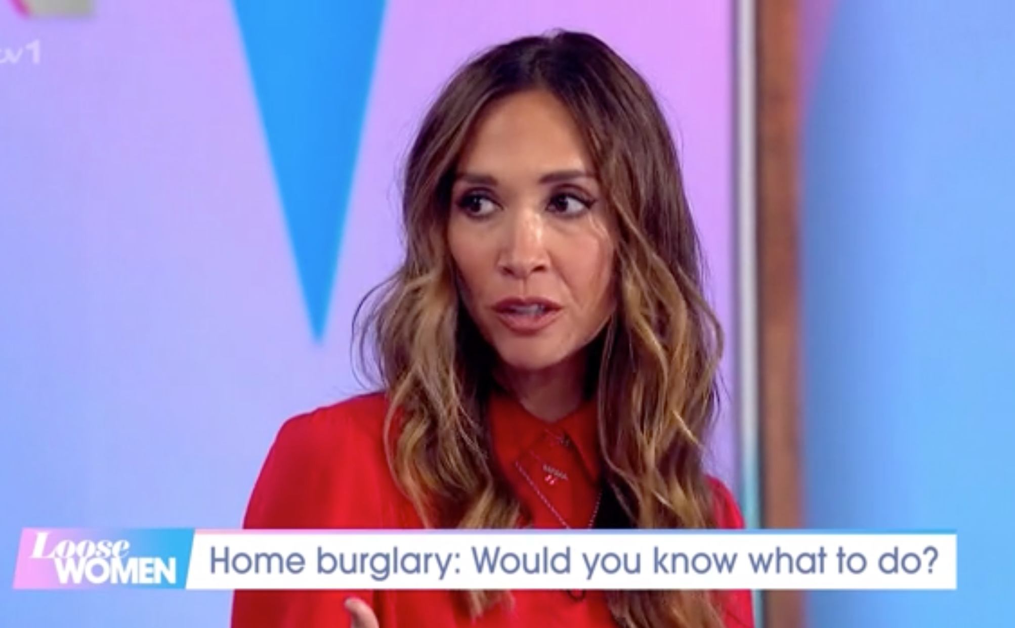Myleene Klass was robbed in her own home as a new mother