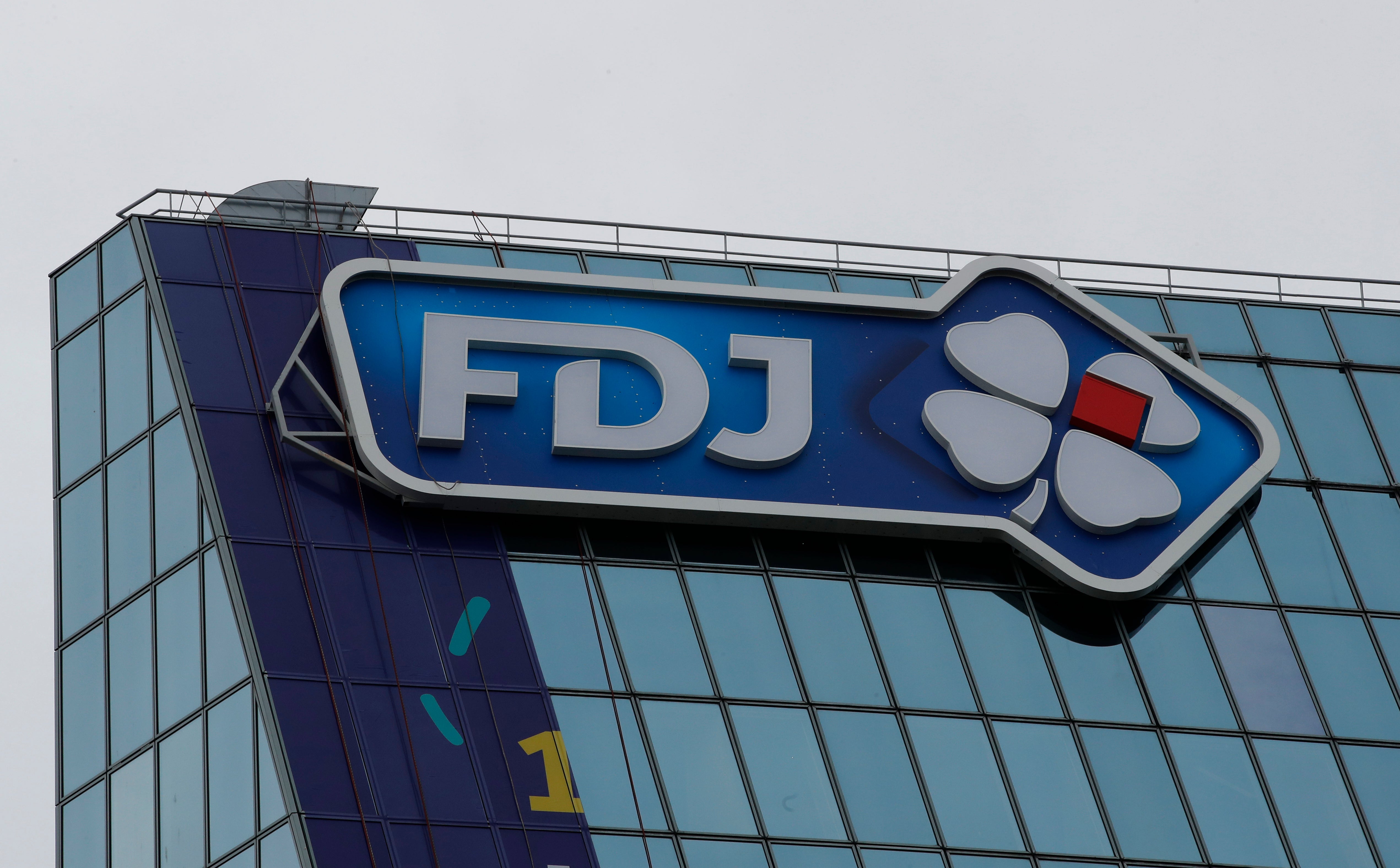The headquarters of the Francaise des Jeux (FDJ), the operator of France's national lottery games is pictured in Boulogne-Billancourt